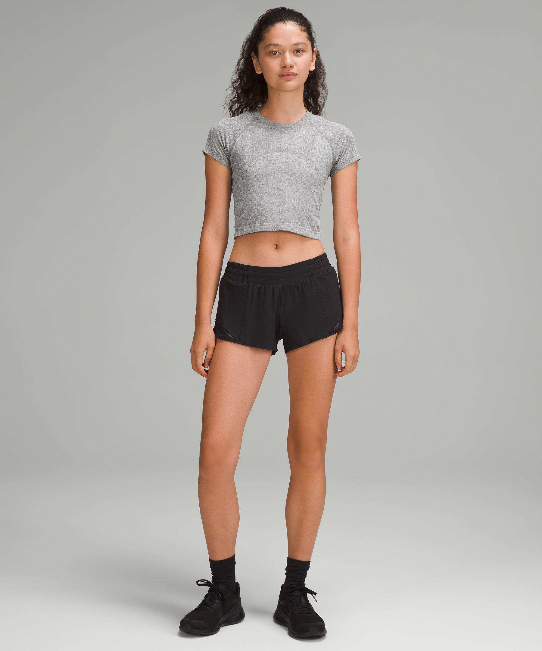 Swiftly Tech Cropped Short-Sleeve Shirt 2.0