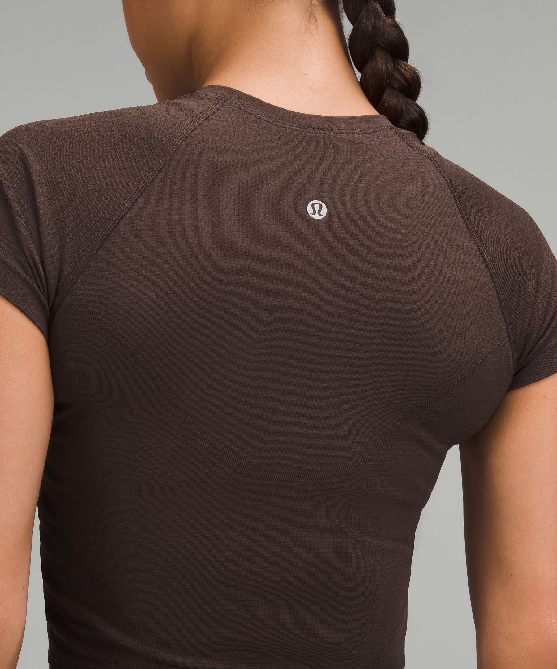 Lululemon Swiftly Tech Cropped Short-sleeve Shirt 2.0