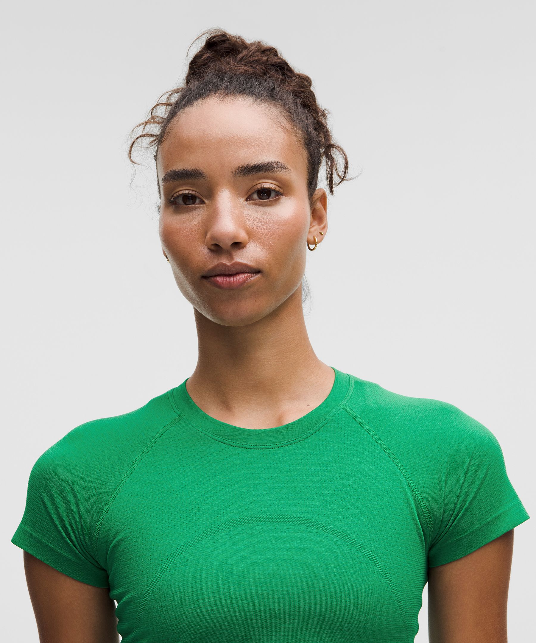 Lululemon Swiftly Tech Cropped Short-sleeve Shirt 2.0