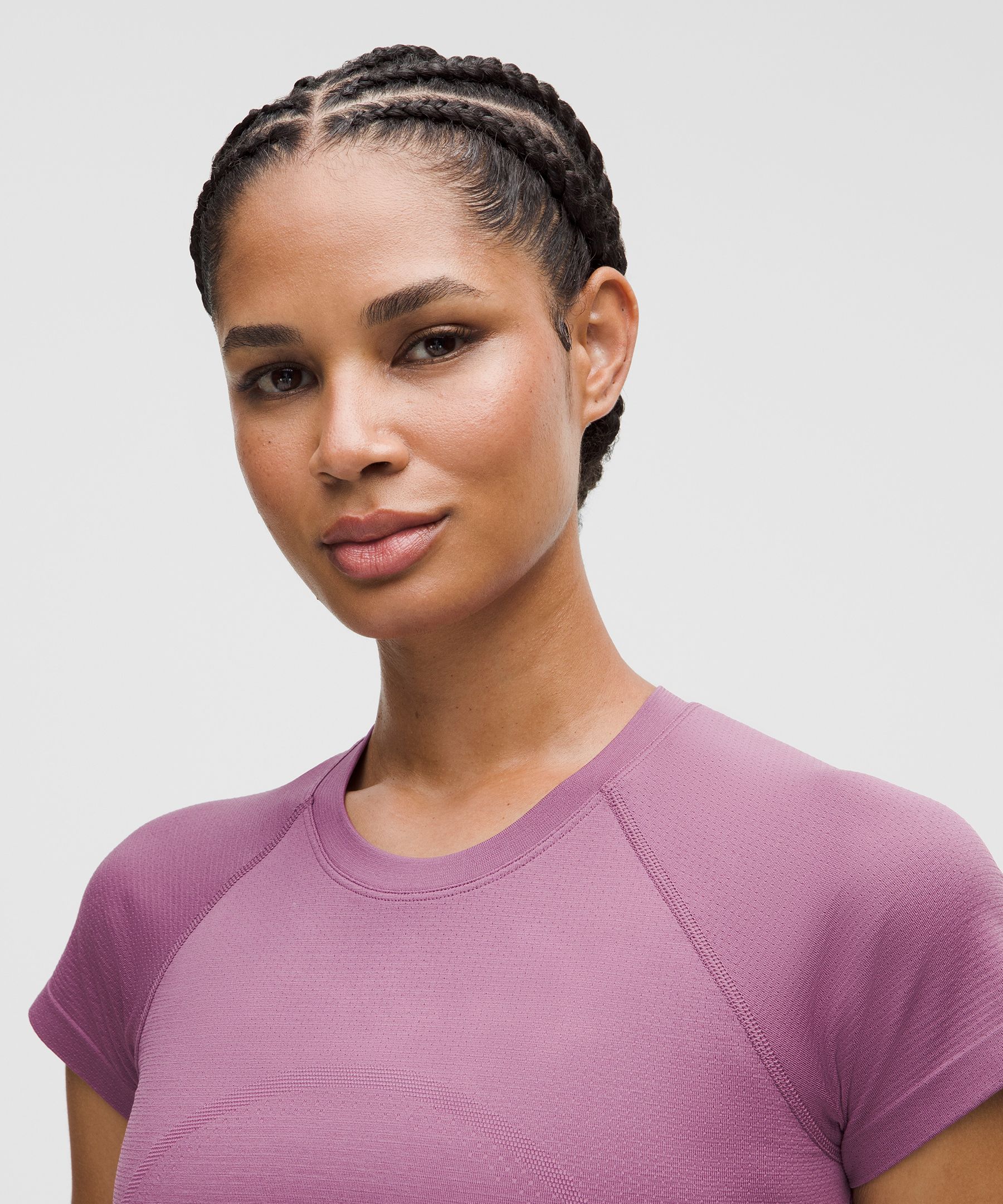 Lululemon Swiftly Tech Cropped Short-sleeve Shirt 2.0