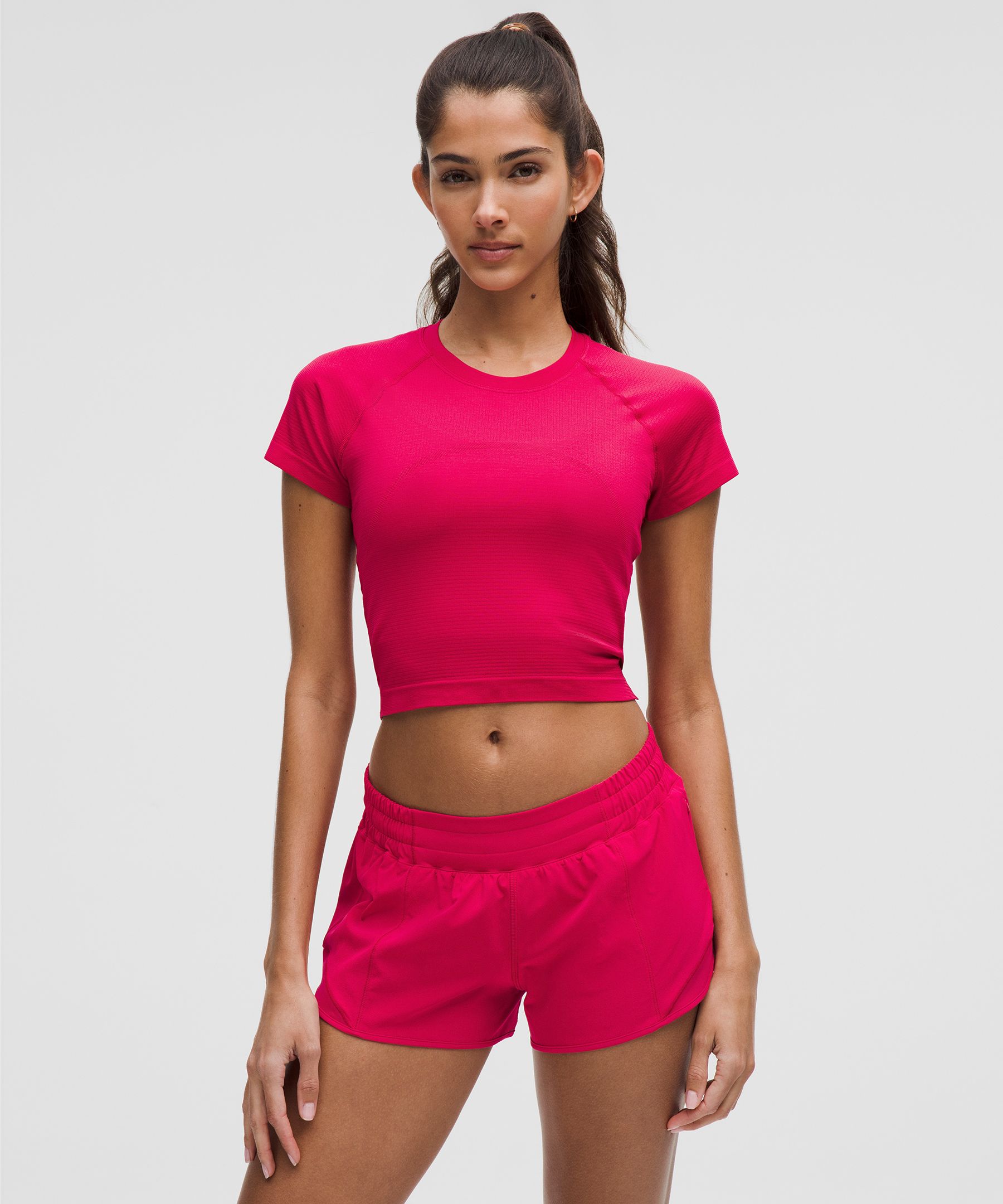 Swiftly Tech Cropped Short-Sleeve Shirt 2.0