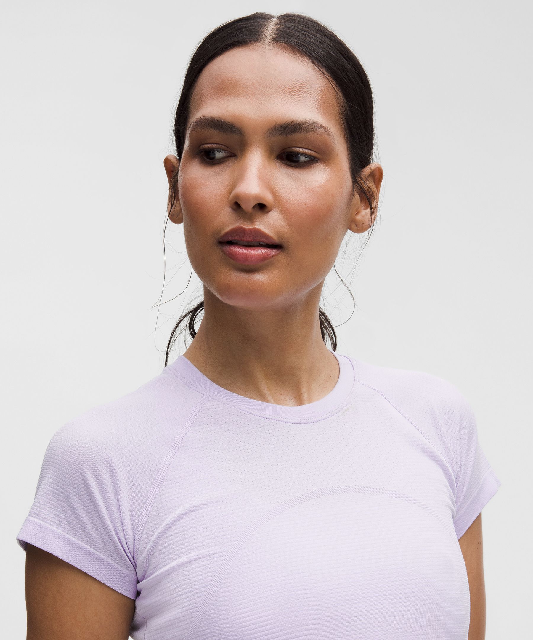 Lululemon Swiftly Tech Cropped Short-sleeve Shirt 2.0