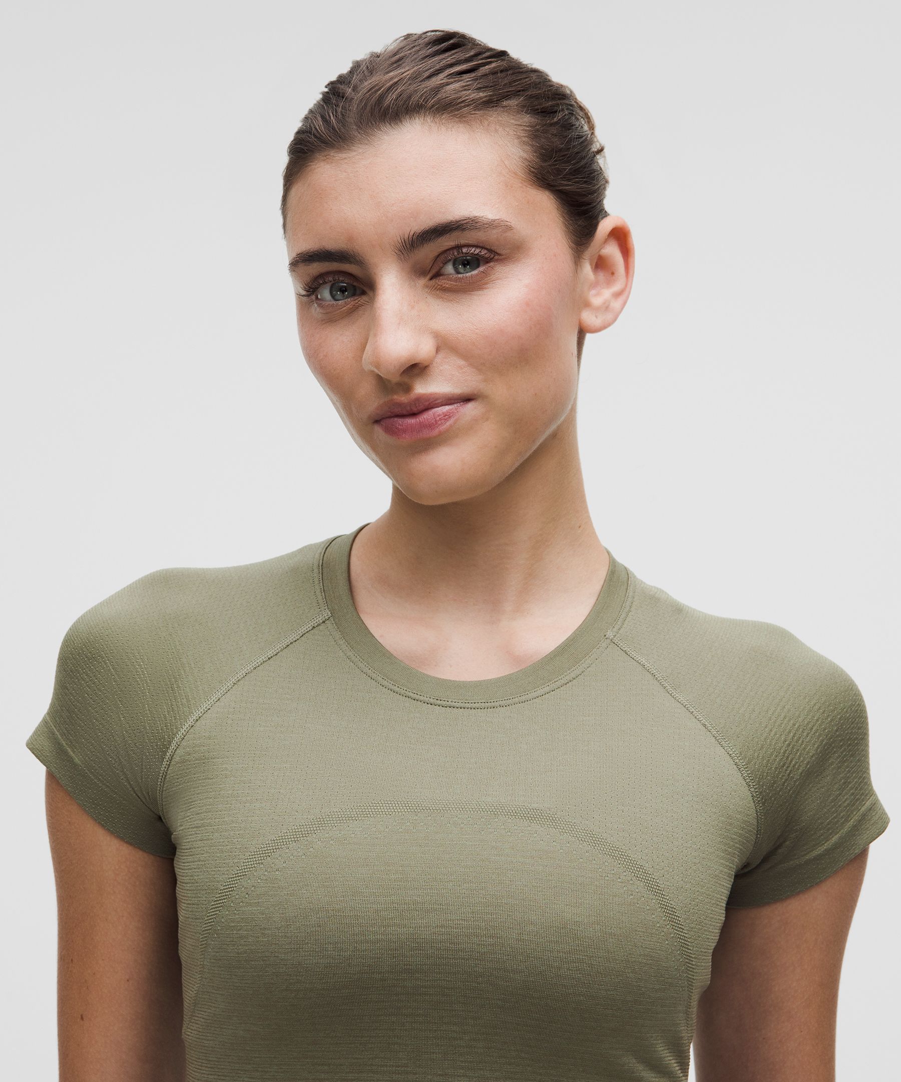 Lululemon Swiftly Tech Cropped Short-sleeve Shirt 2.0