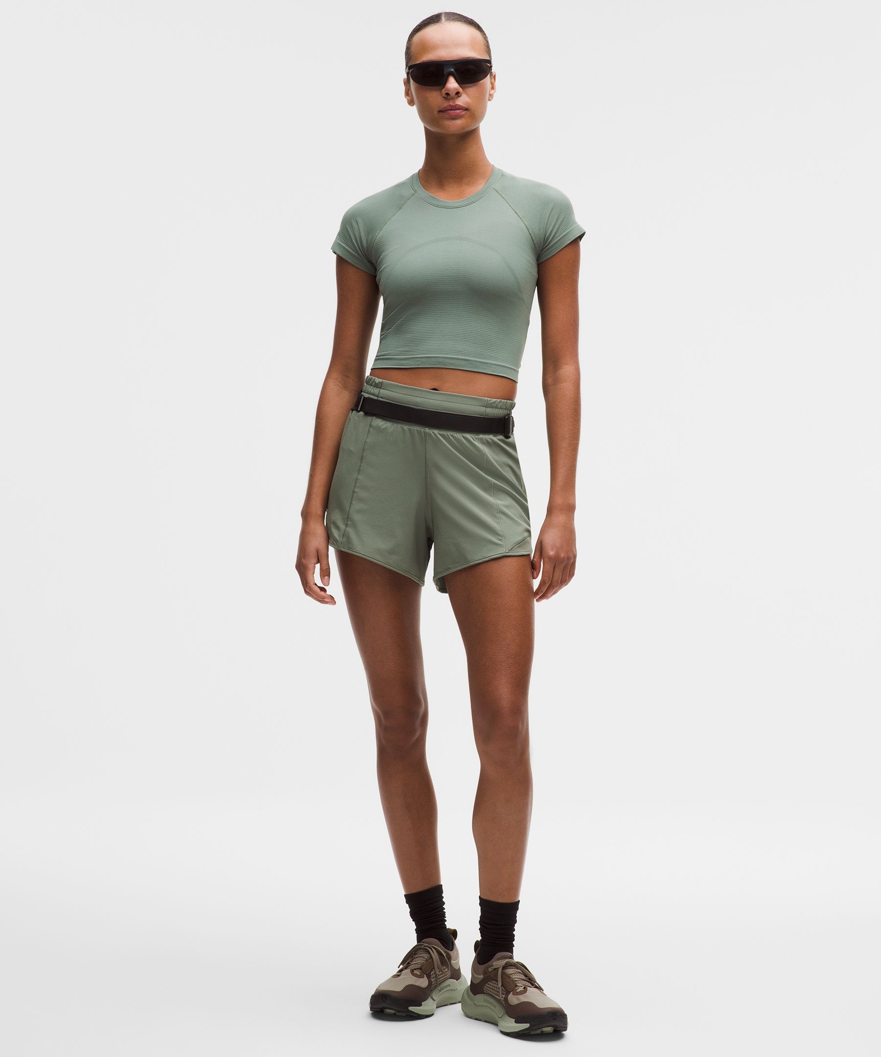 Swiftly Tech Cropped Short-Sleeve Shirt 2.0 thumbnail 2