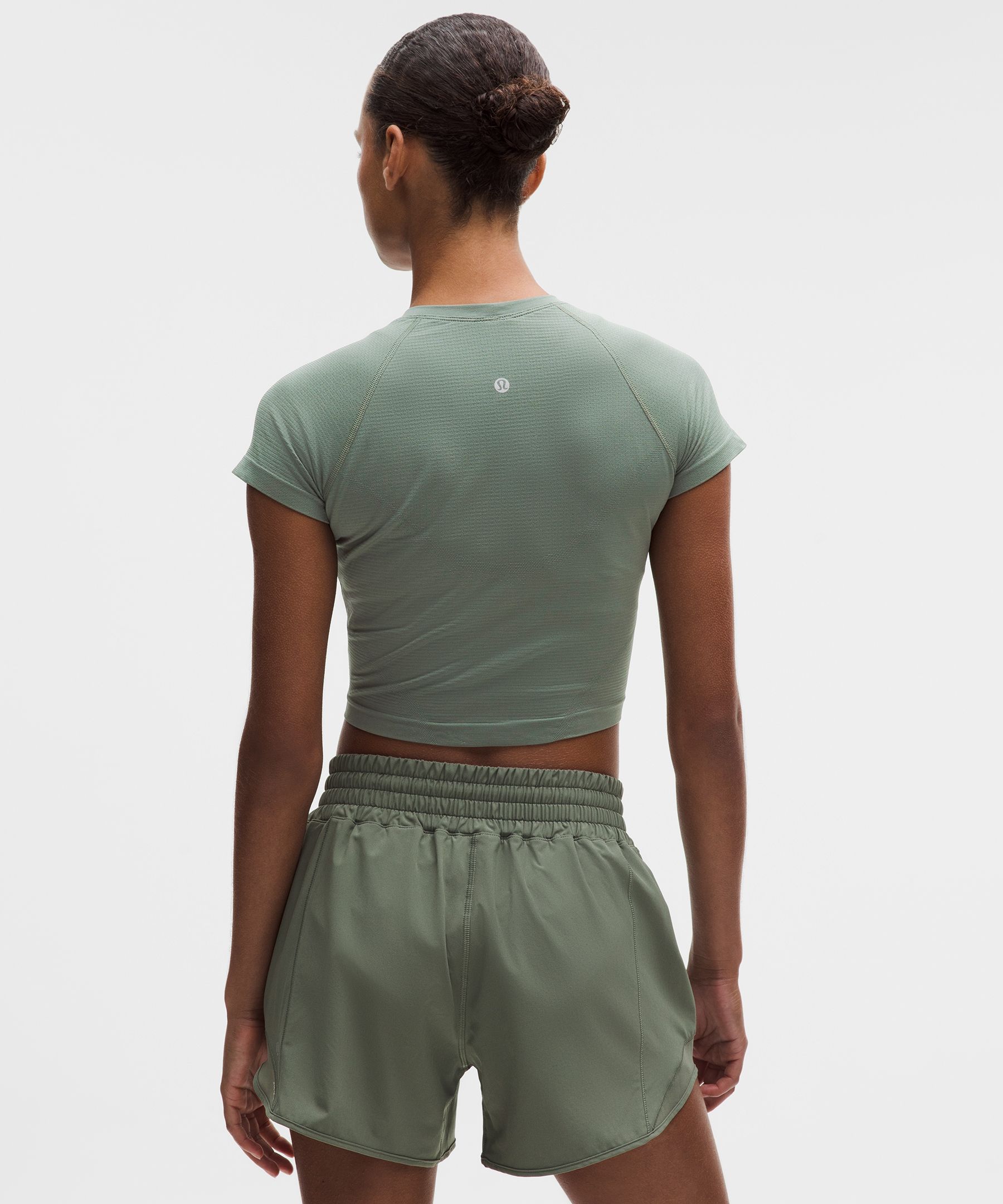 Swiftly Tech Cropped Short-Sleeve Shirt 2.0 thumbnail 3