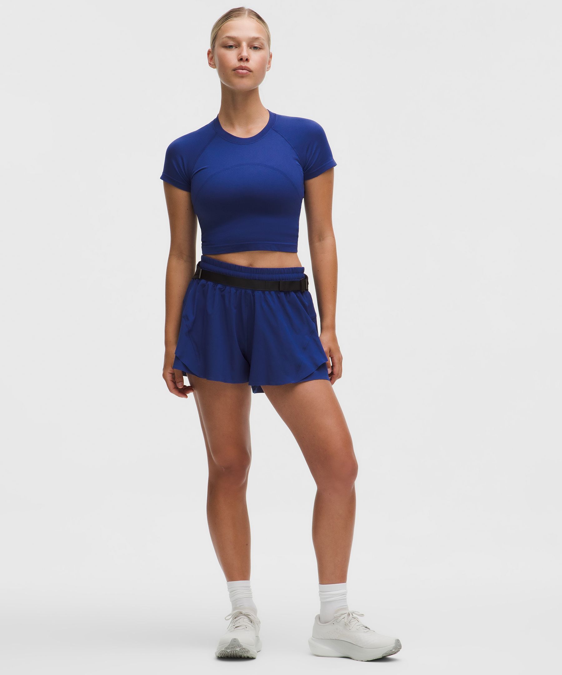 Swiftly Tech Cropped Short-Sleeve Shirt 2.0