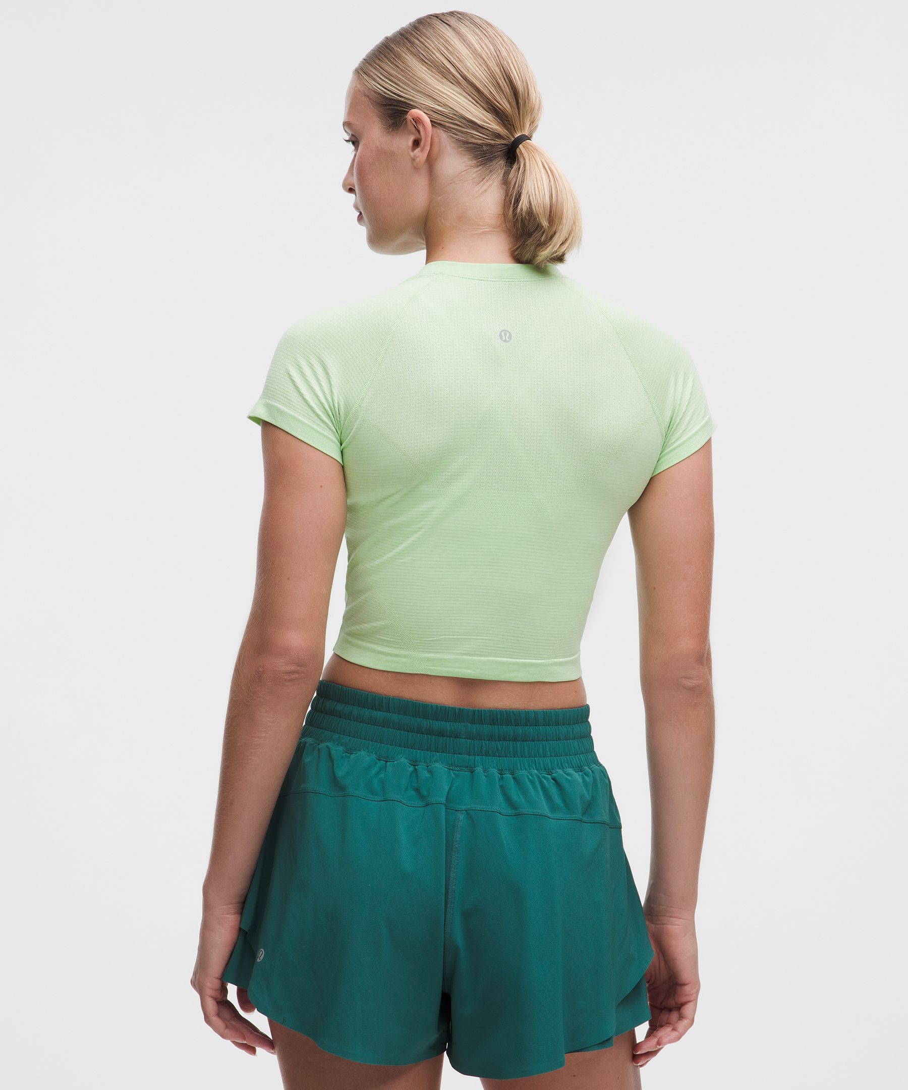 Swiftly Tech Cropped Short-Sleeve Shirt 2.0