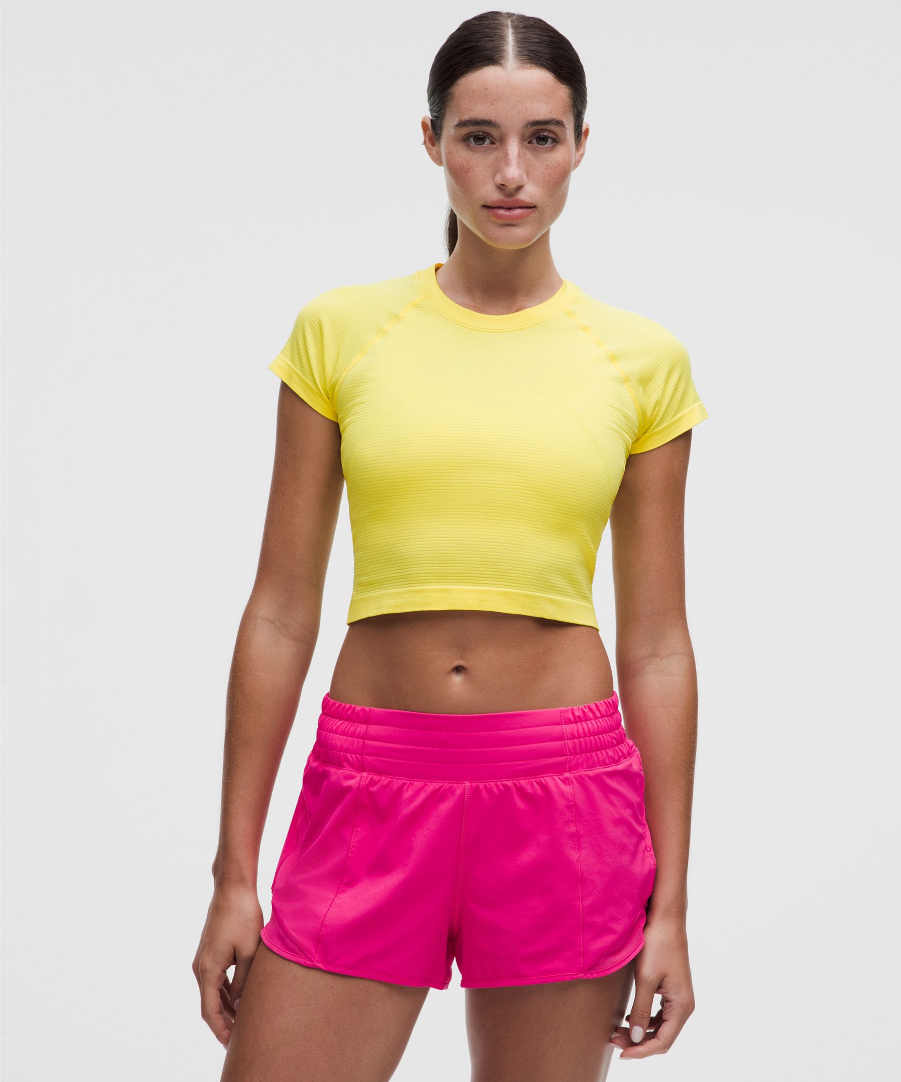 Swiftly Tech Cropped Short-Sleeve Shirt 2.0