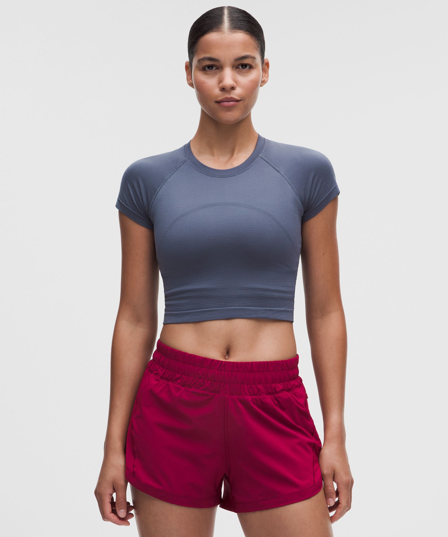 Swiftly Tech Cropped Short-Sleeve Shirt 2.0