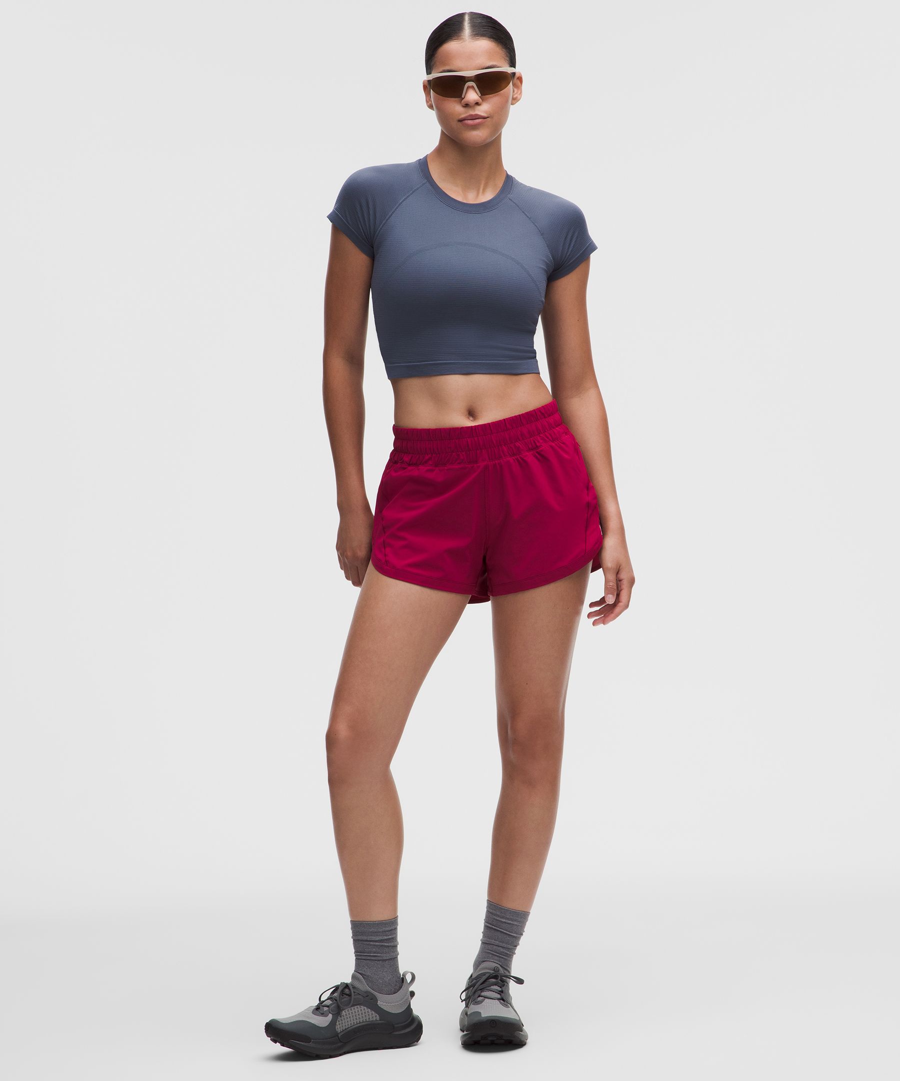 Swiftly Tech Cropped Short-Sleeve Shirt 2.0