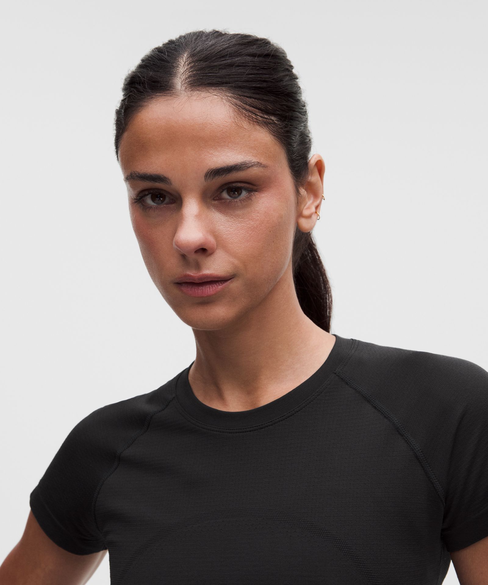 Женская укороченная футболка Lululemon Swiftly Tech 2.0 — фото 4