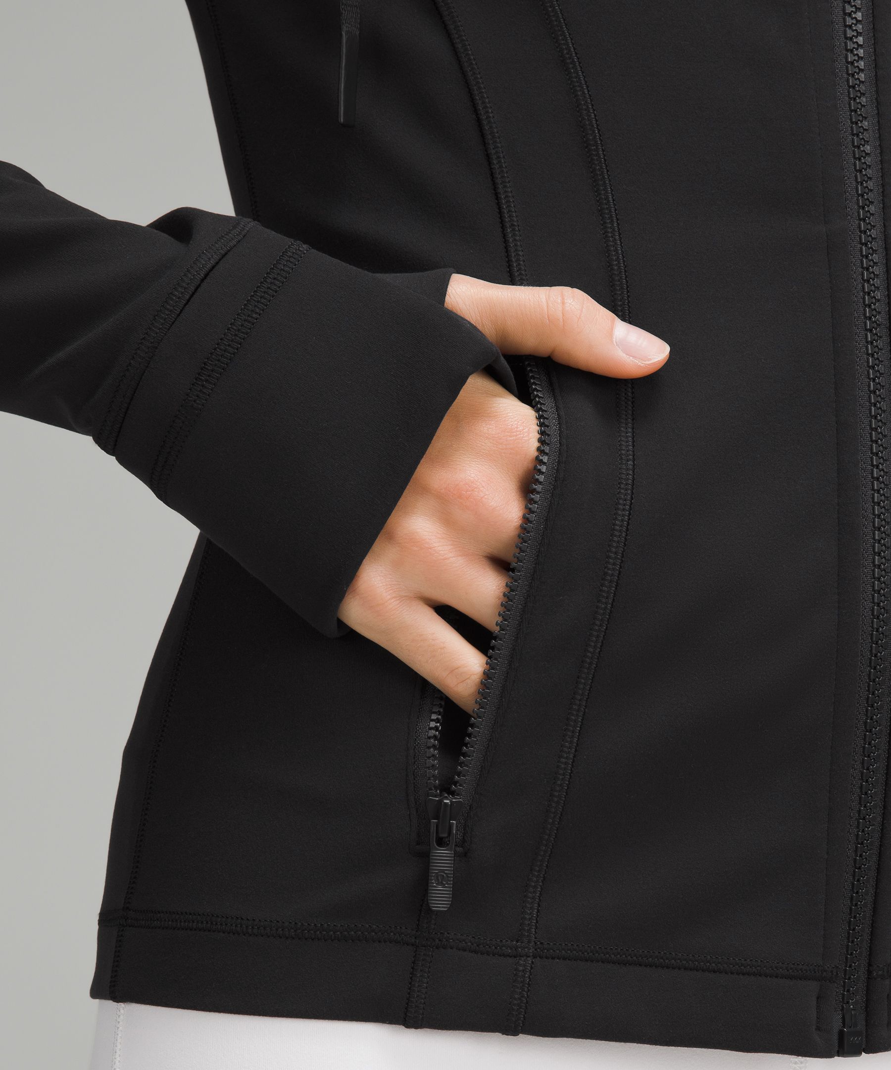 Lululemon Adaptable Fit Full-Zip Jacket - Black - lulu fanatics