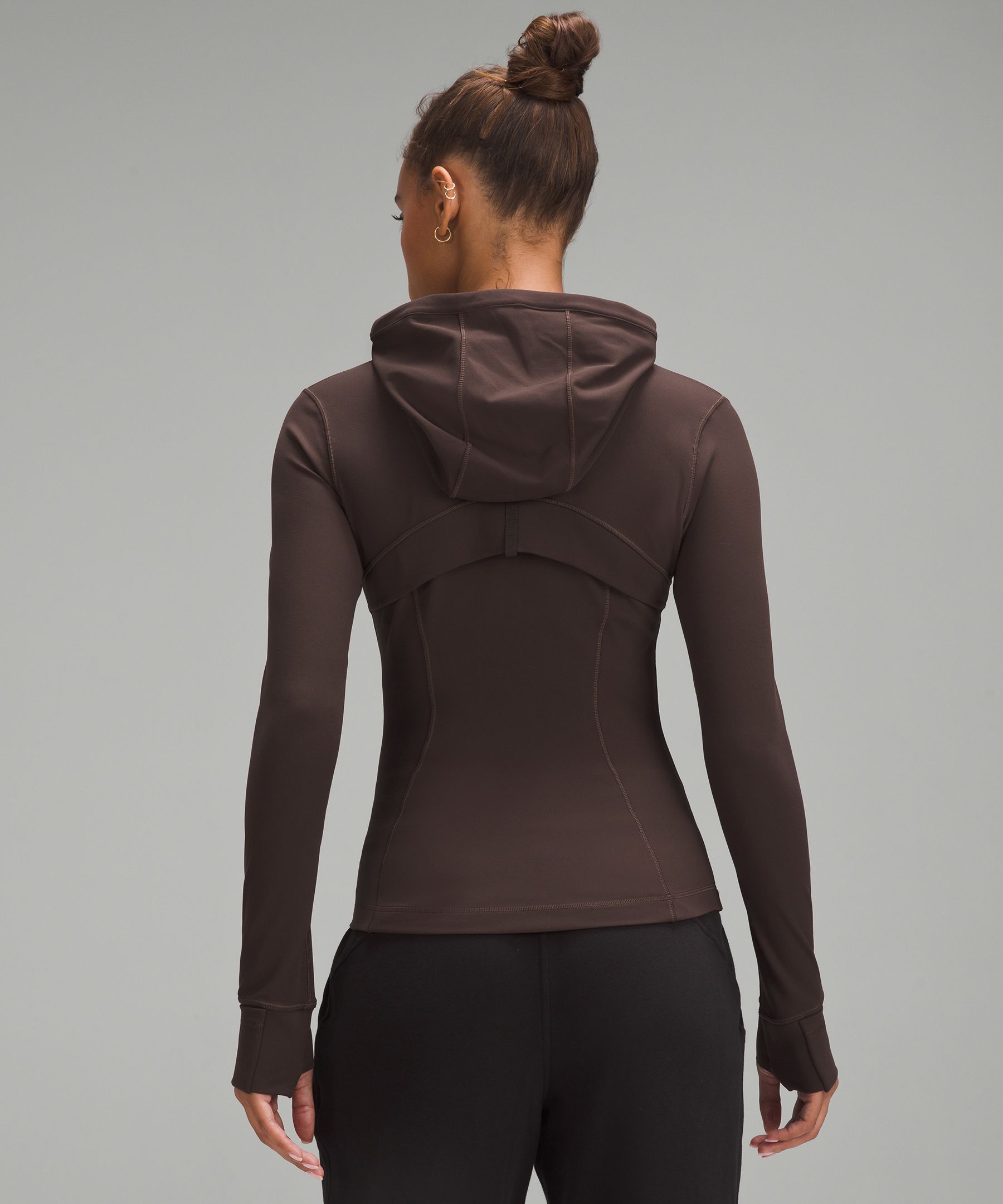 NEW Women Lululemon Hooded Define Jacket Mesh Vent Nulu Graphite