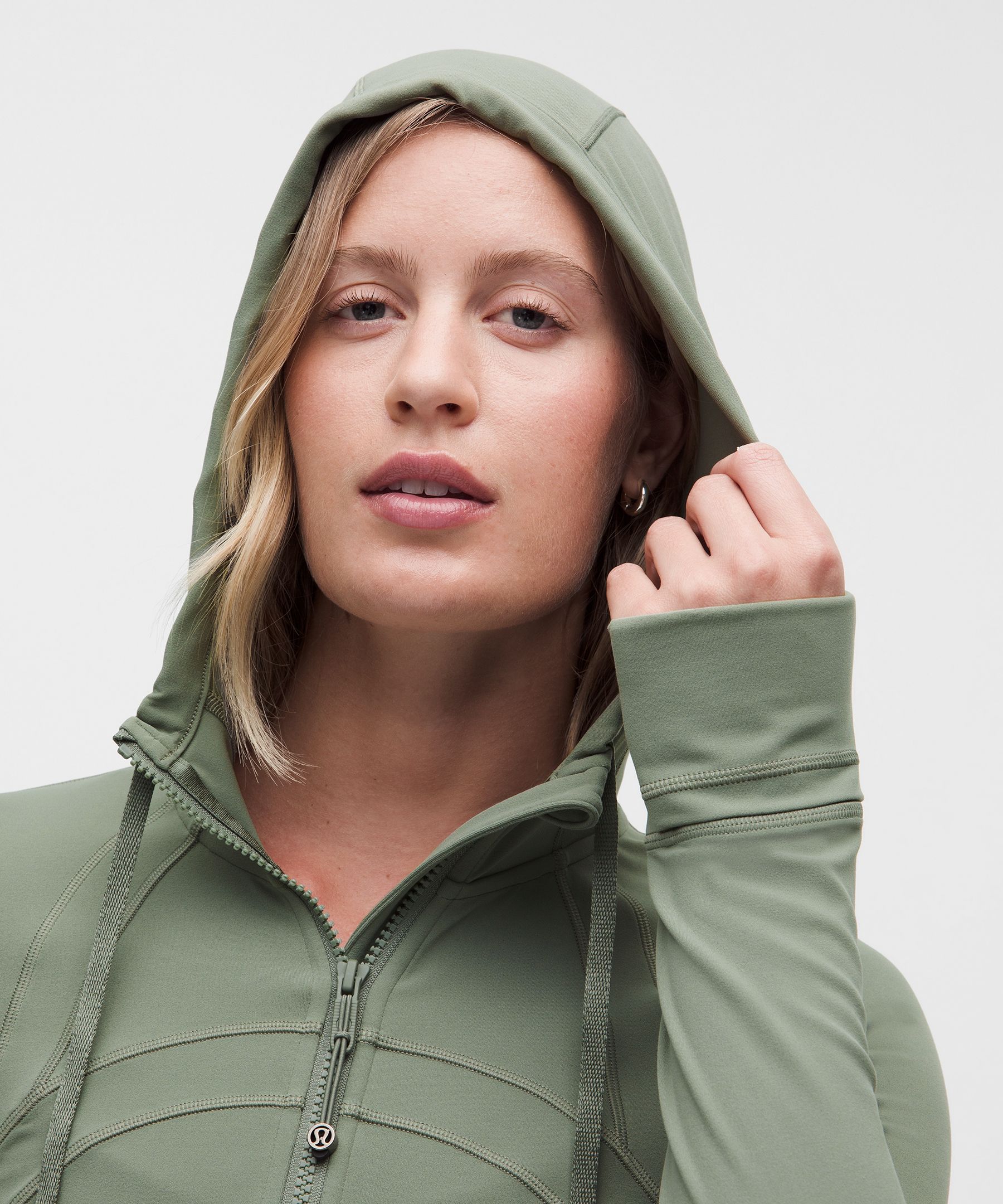 lululemonルルレモン define フルジップジャケットフード付き フード付き Define ジャケット メッシュベント *Nulu | ジャケット