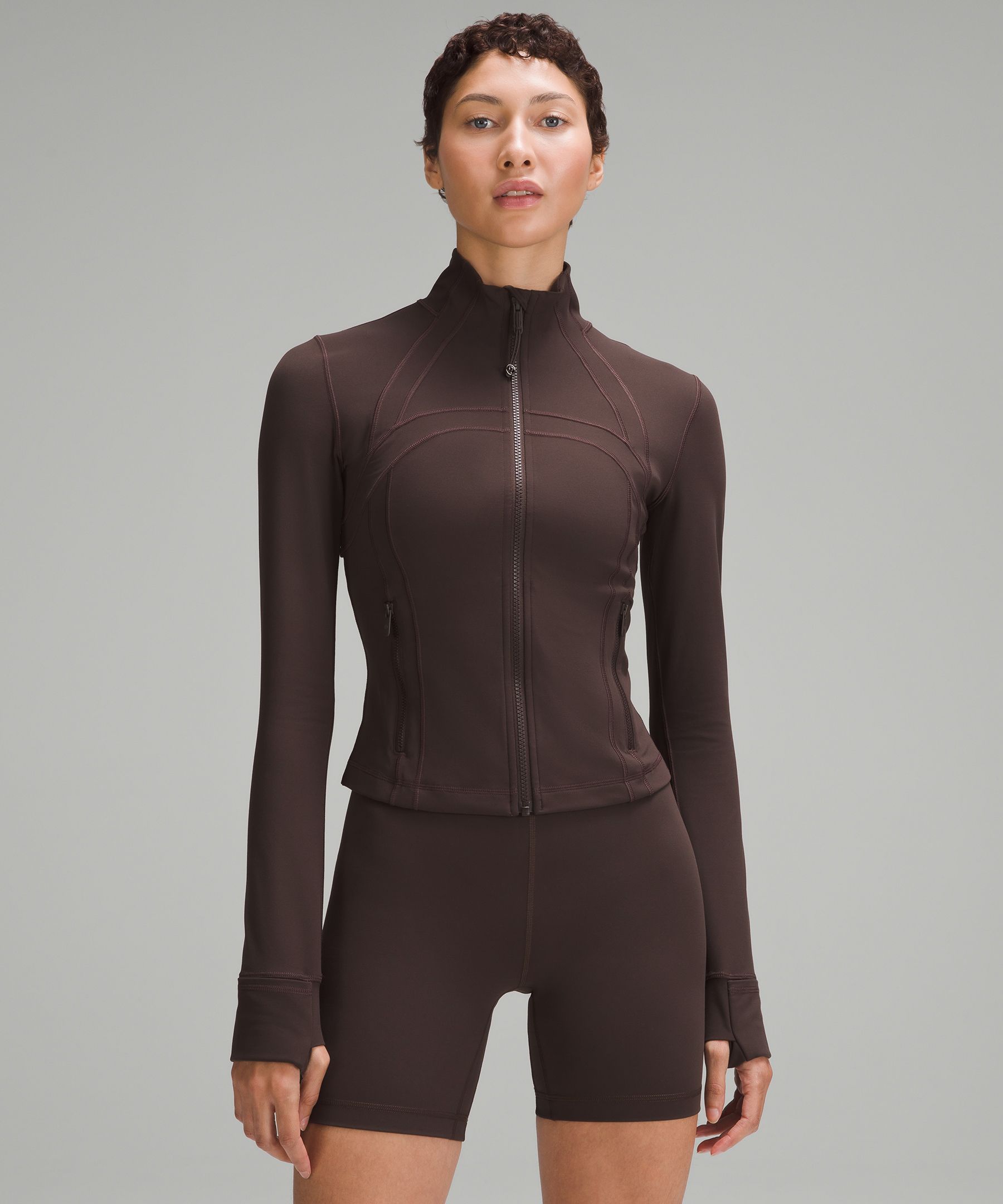 lululemon athletica, Jackets & Coats, Lululemon Define Cropped Jacket  Nulu Espresso