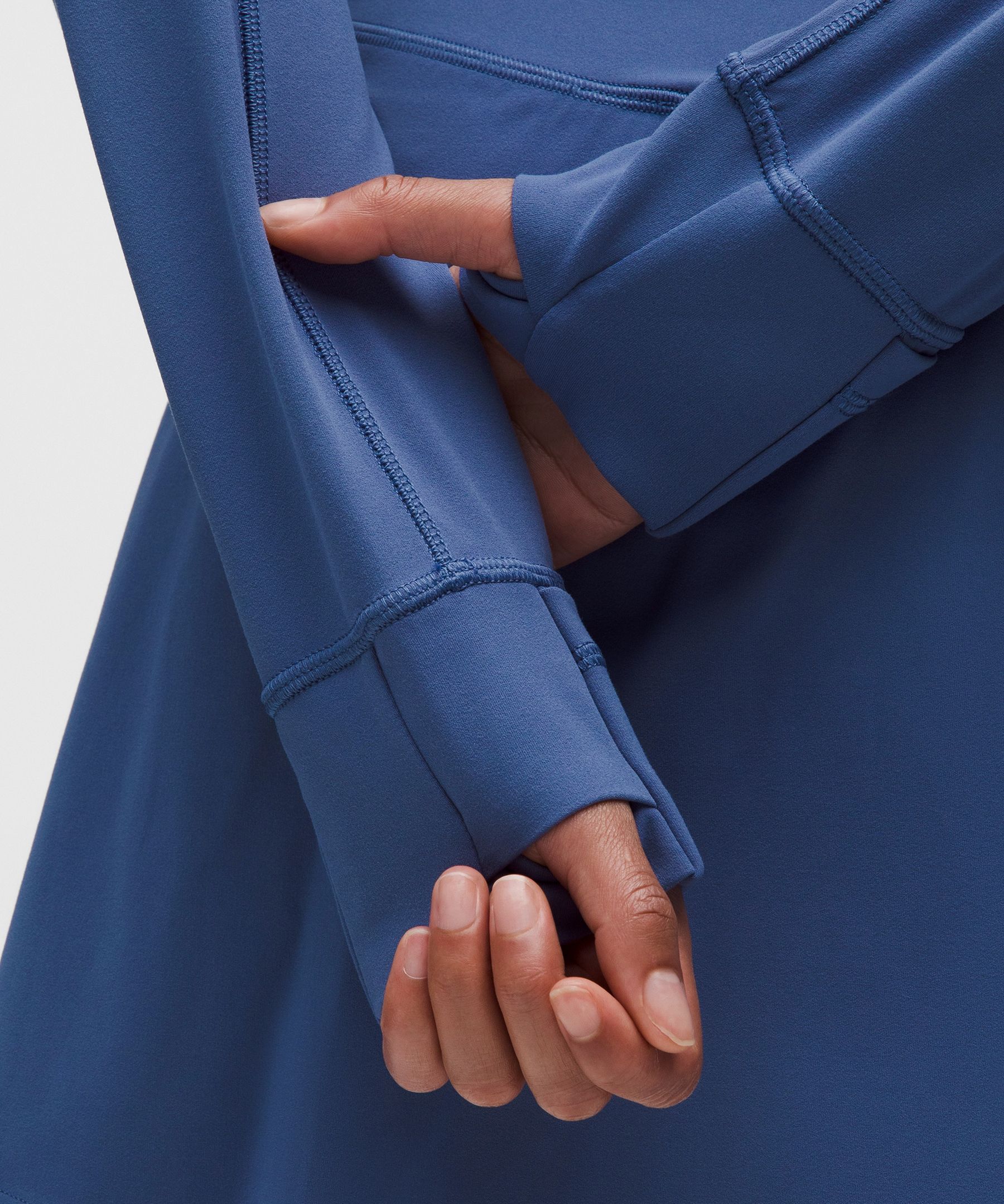 Lululemon Define Cropped Jacket In Blue