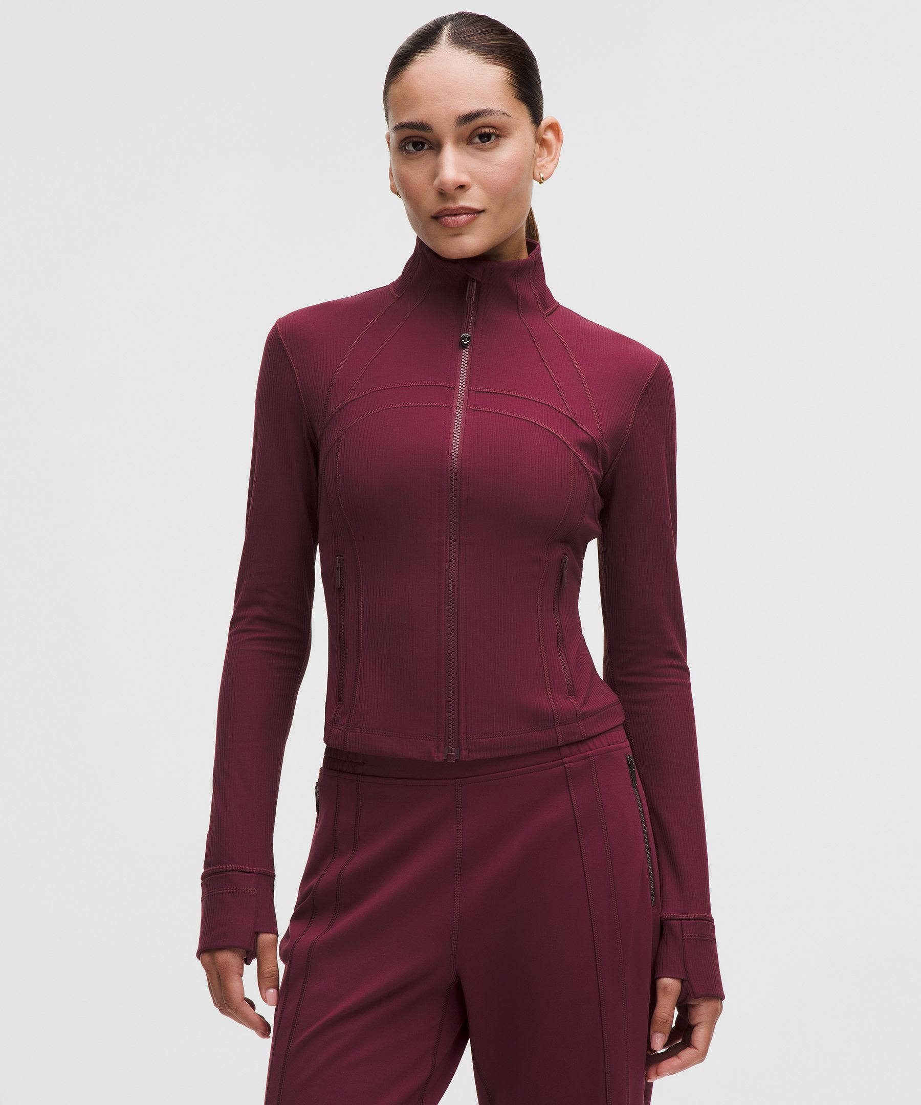 Define Cropped Jacket *Ribbed Nulu