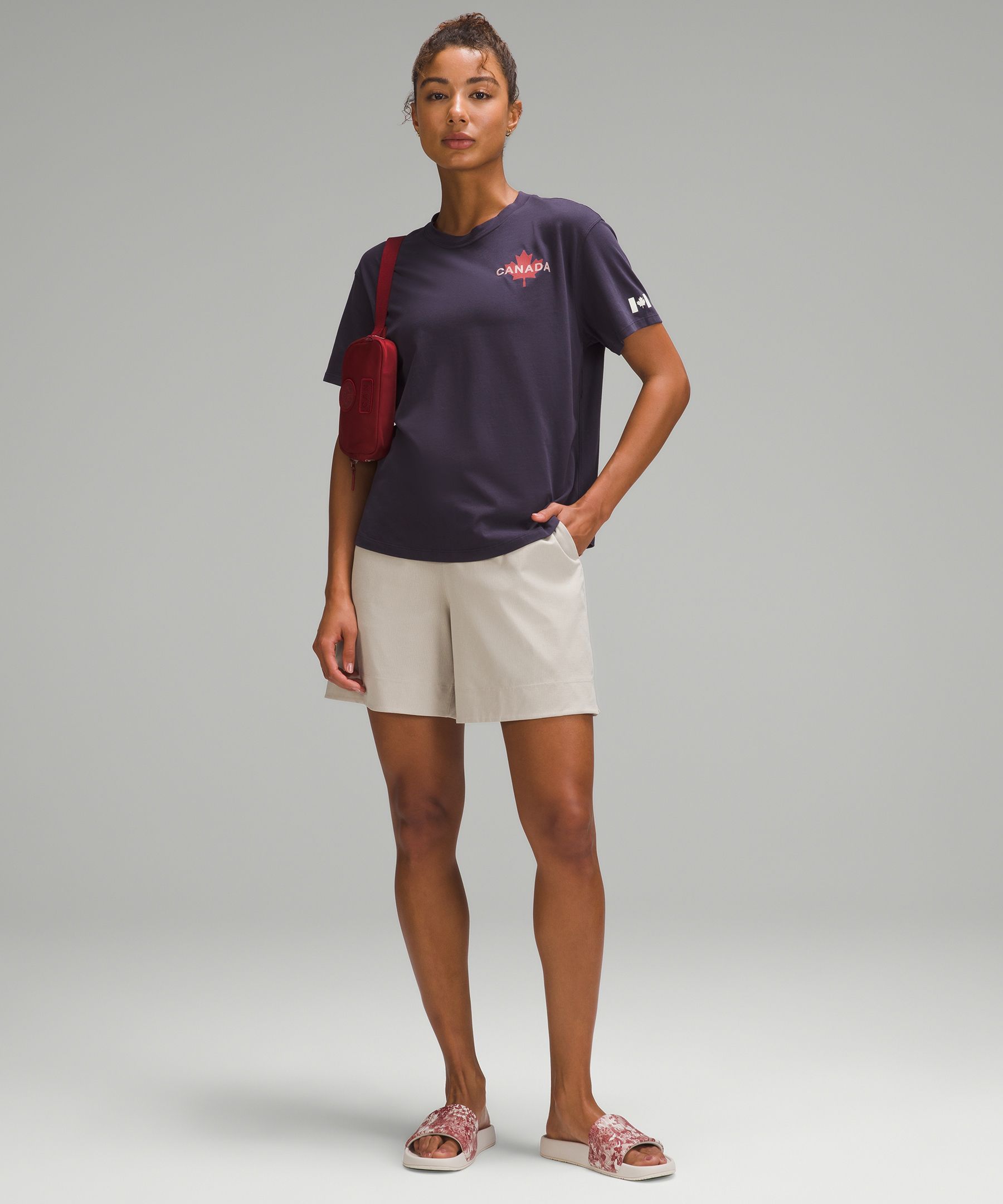 Team Canada Women's Cotton Jersey Graphic T-Shirt *CPC Logo | Short Sleeve Shirts & Tee's