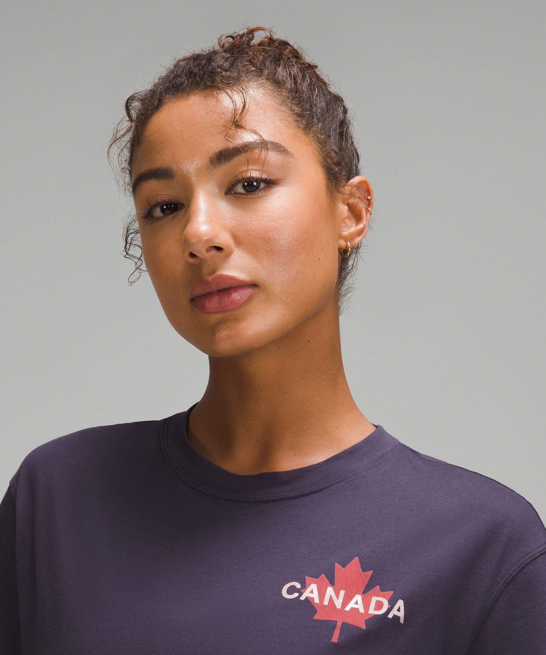 Team Canada Women's Cotton Jersey Graphic T-Shirt *CPC Logo | Long Sleeve Shirts