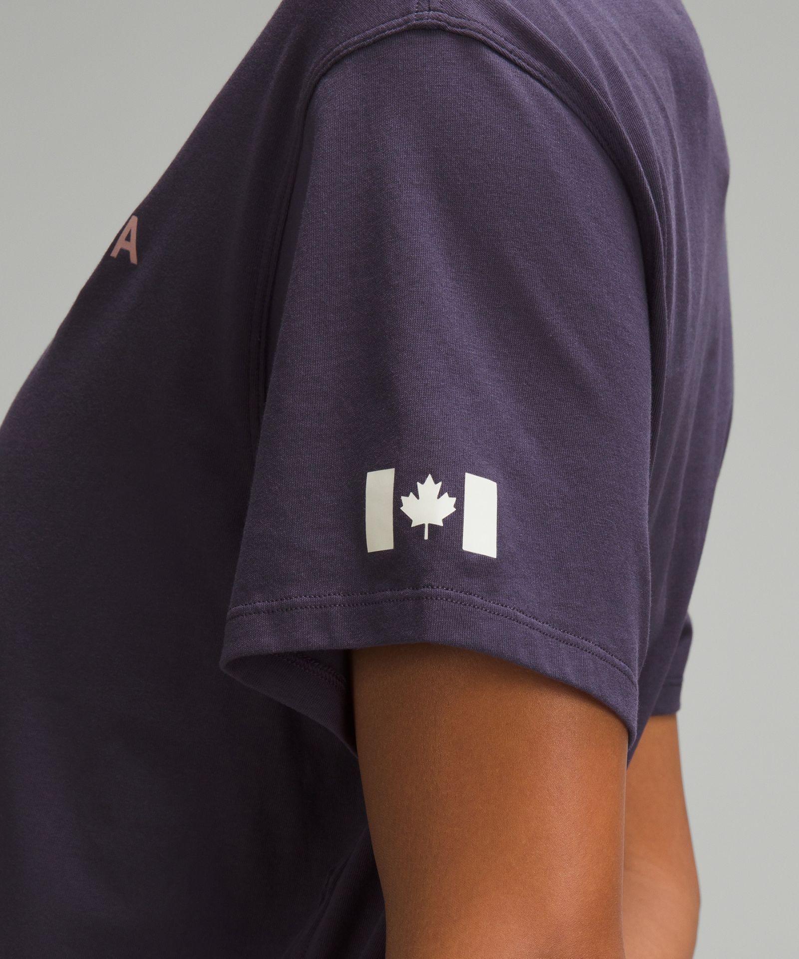 Lululemon Team Canada Women's Cotton Jersey Graphic T-Shirt *CPC Logo — фото 5
