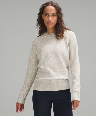 Boxy Cotton-Blend Sweater | Jumpers | Lululemon UK
