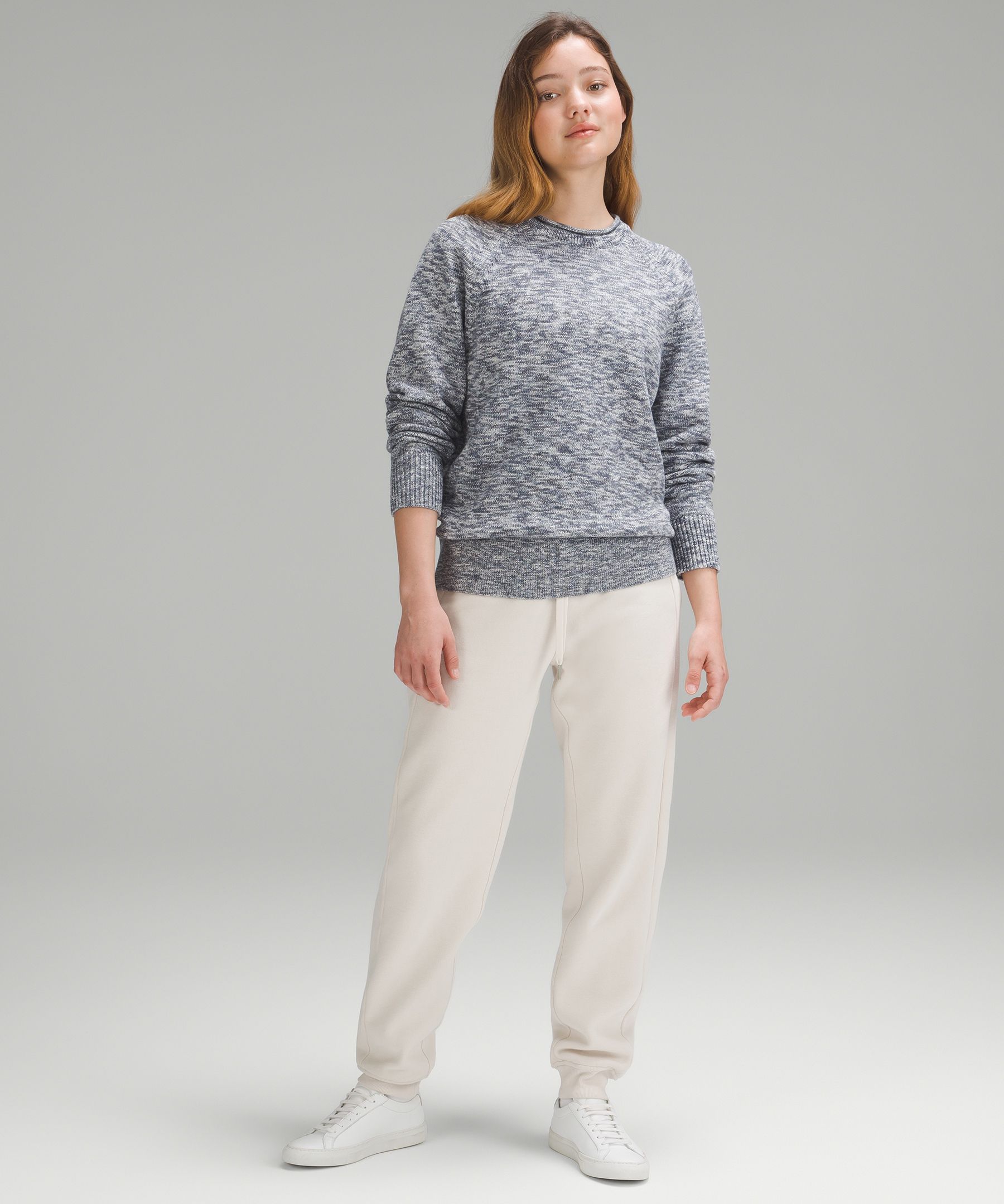 H&M Wide-Leg Joggers and Cotton Blend Sweatshirt