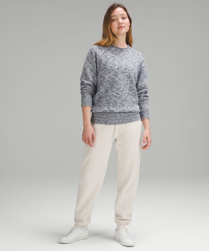 Boxy Cotton-Blend Sweater