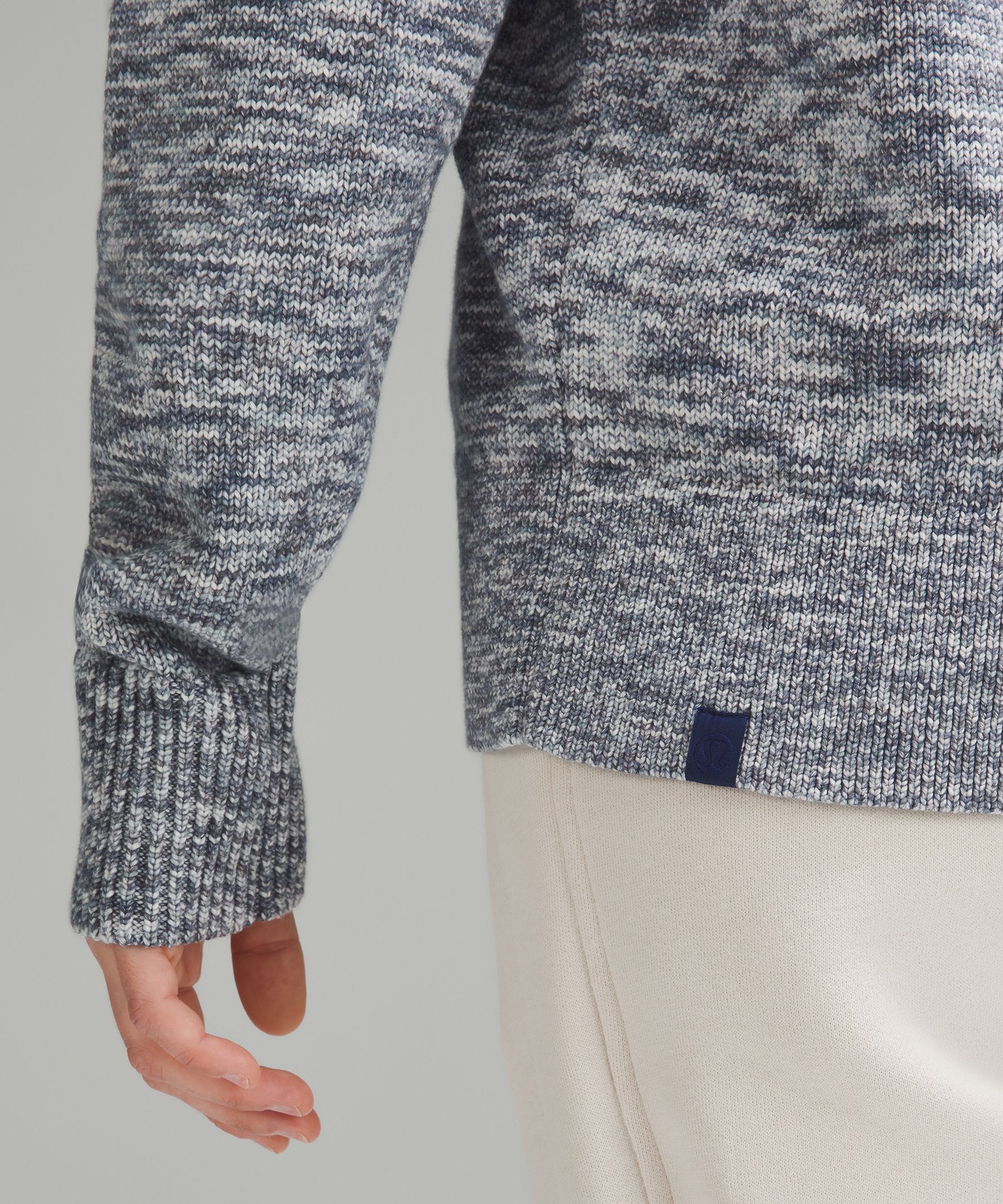 Boxy Cotton-Blend Sweater