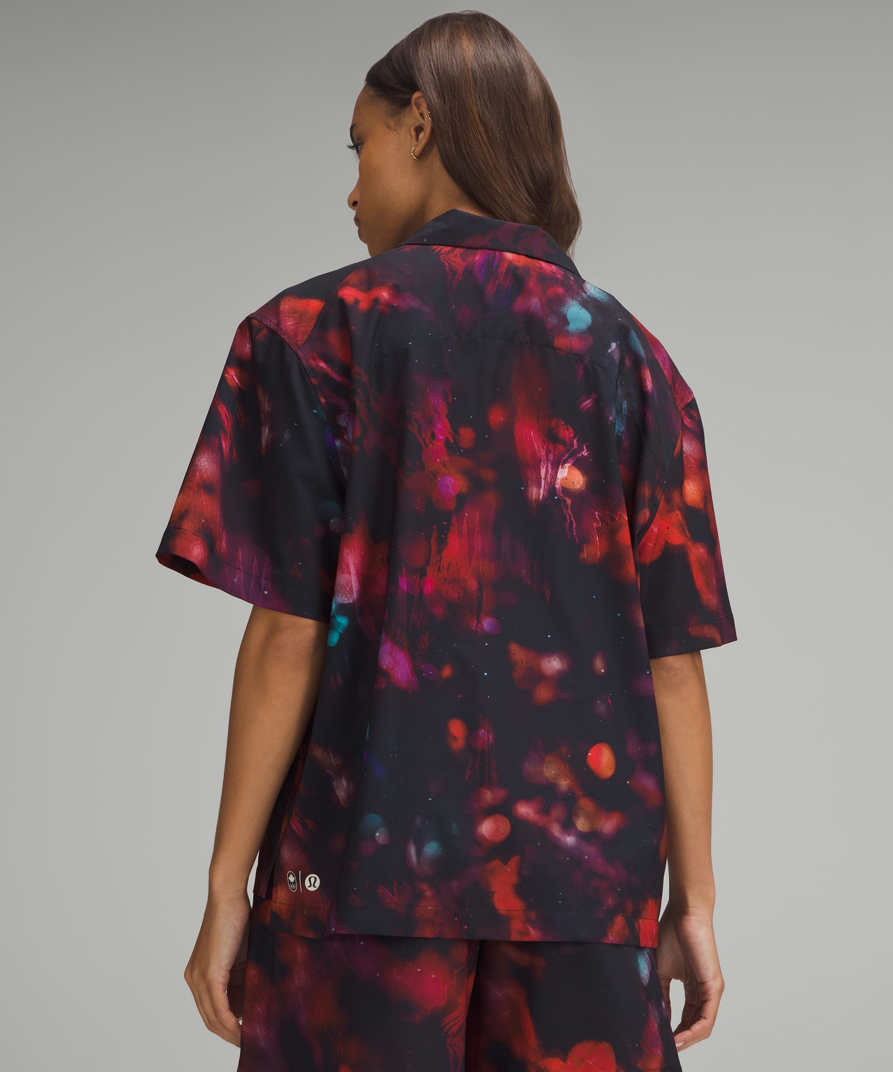 Team Canada Women's Button-Down Shirt *COC Logo | Short Sleeve Shirts & Tee's