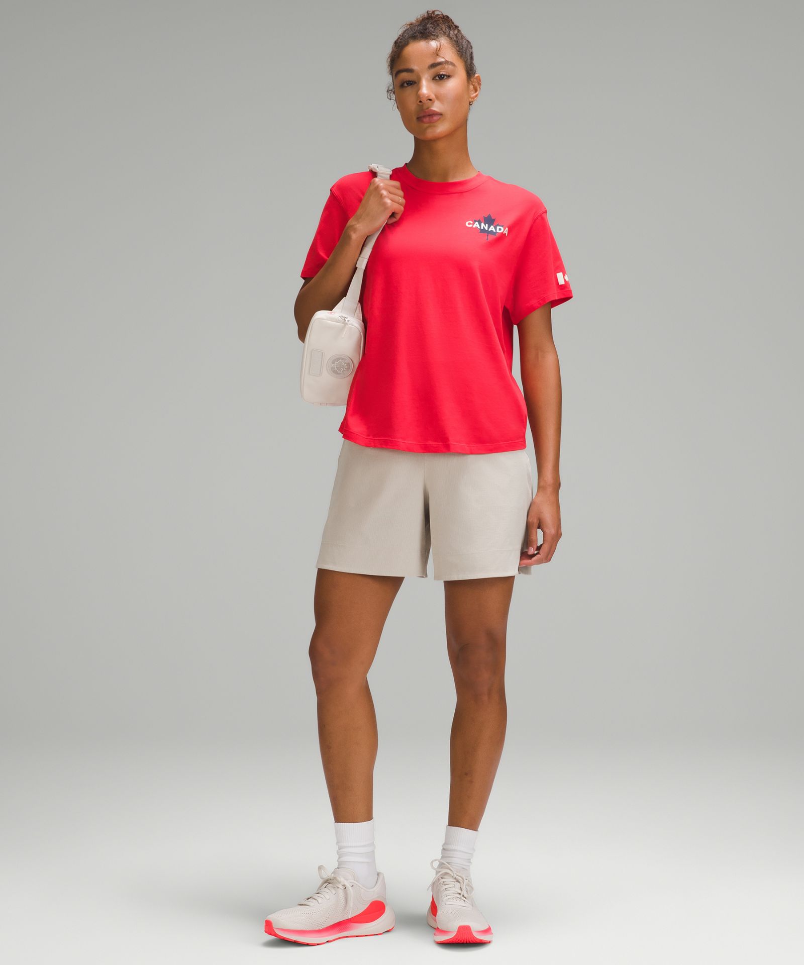 Lululemon Team Canada Women's Cotton Jersey T-Shirt *COC Logo — фото 2