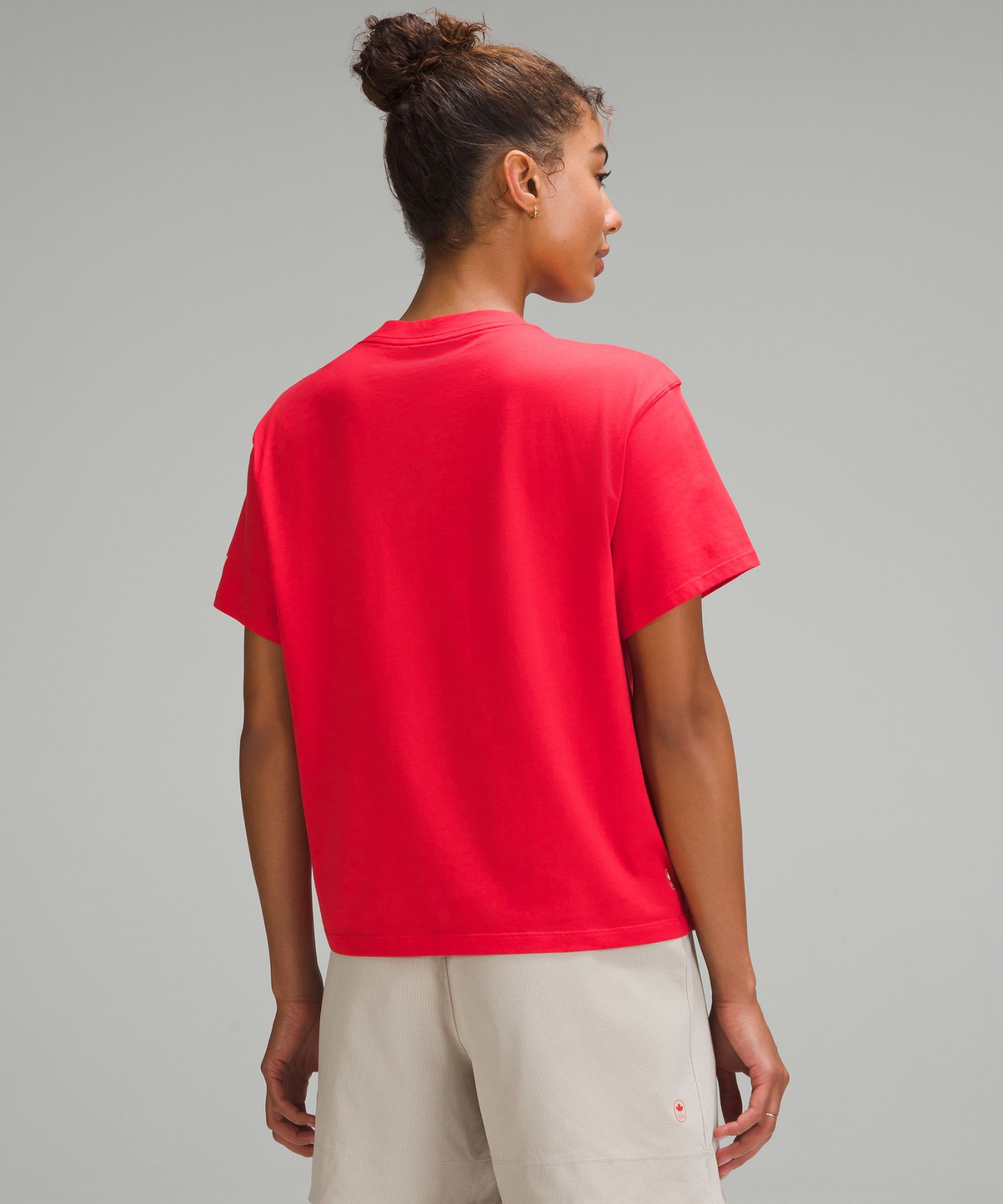 Lululemon Team Canada Women's Cotton Jersey T-Shirt *COC Logo — фото 3