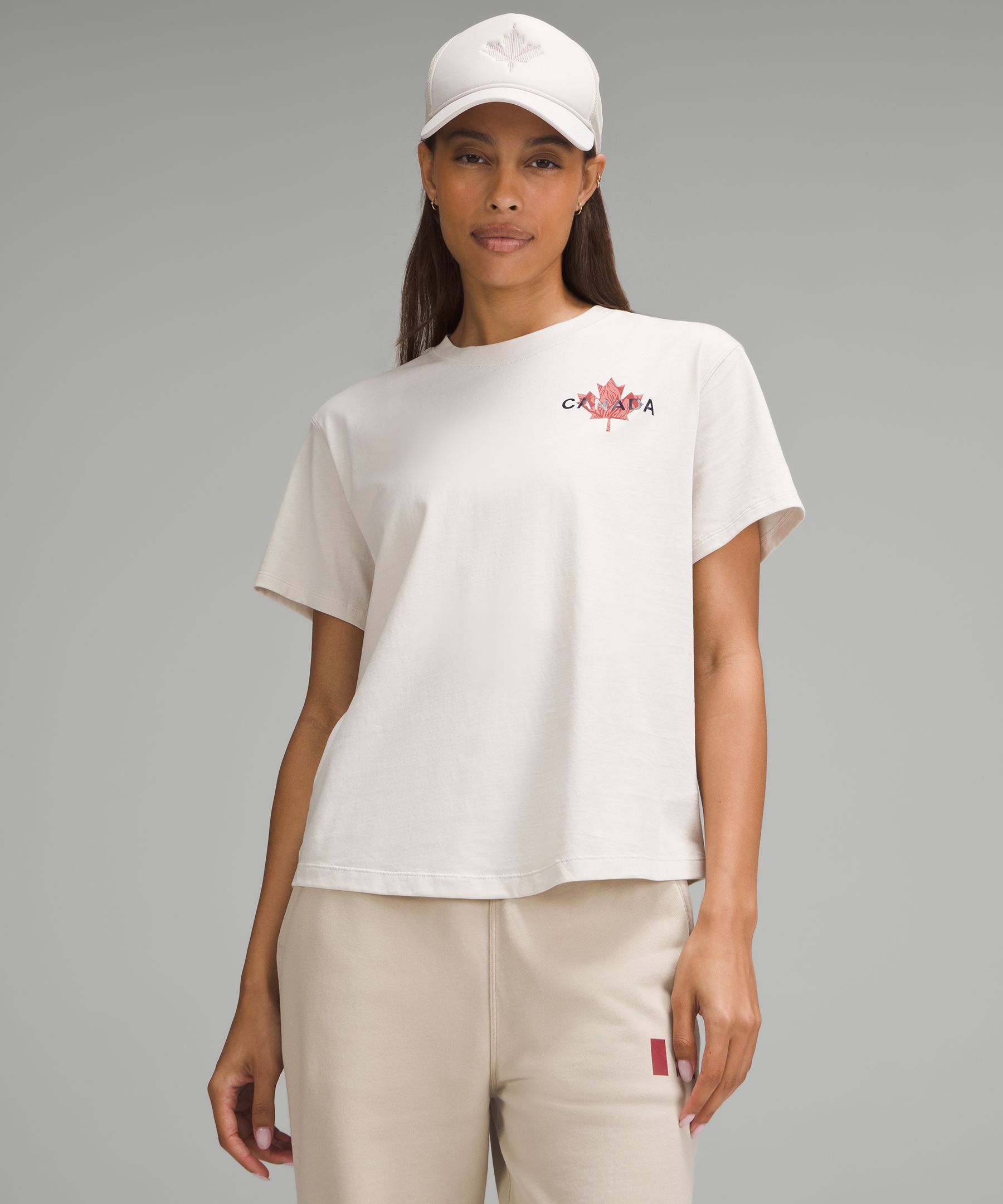 Team Canada Women's Cotton Jersey Graphic T-Shirt *COC Logo | Short Sleeve Shirts & Tee's