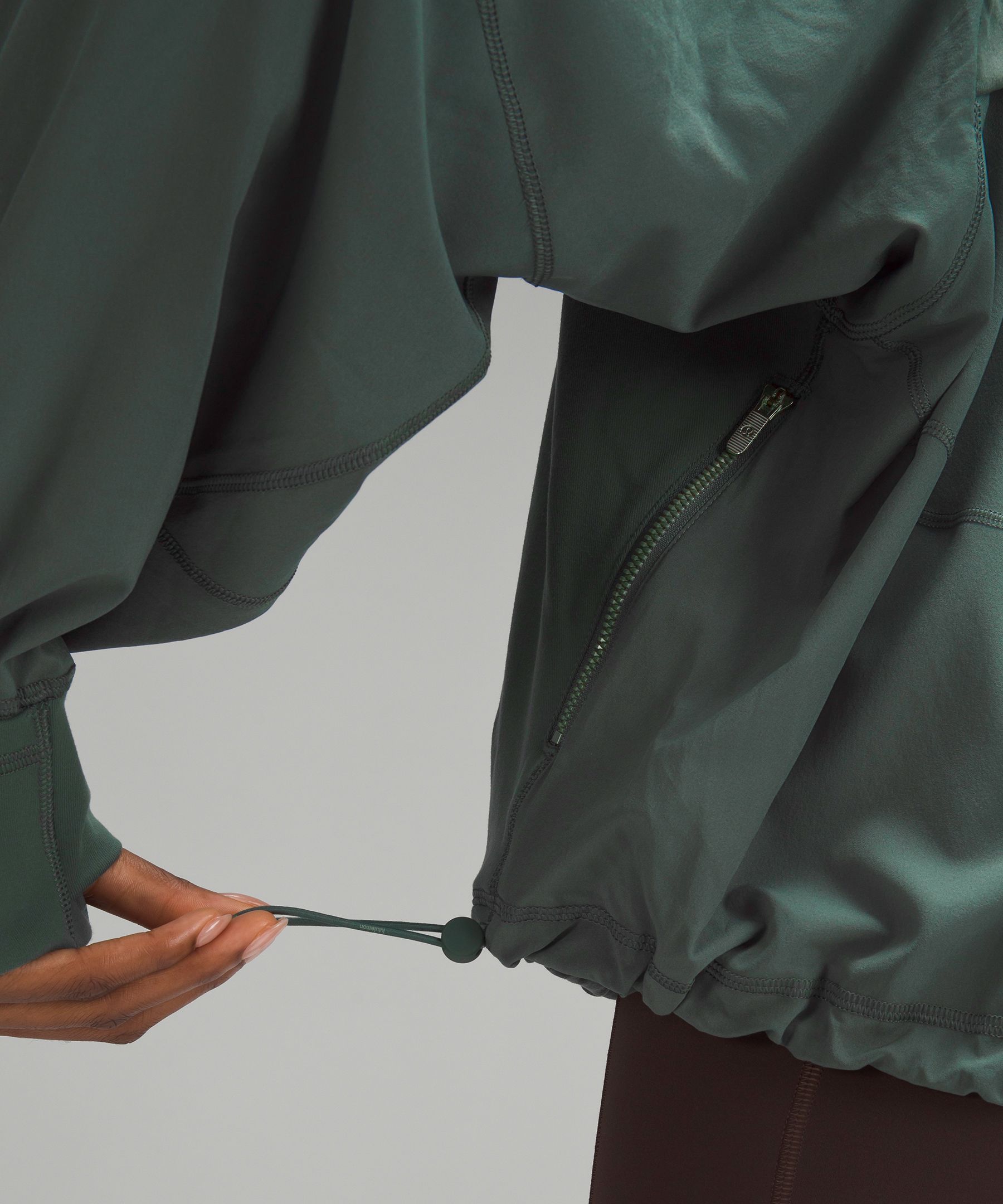 Define Jacket *Luon, Green Twill