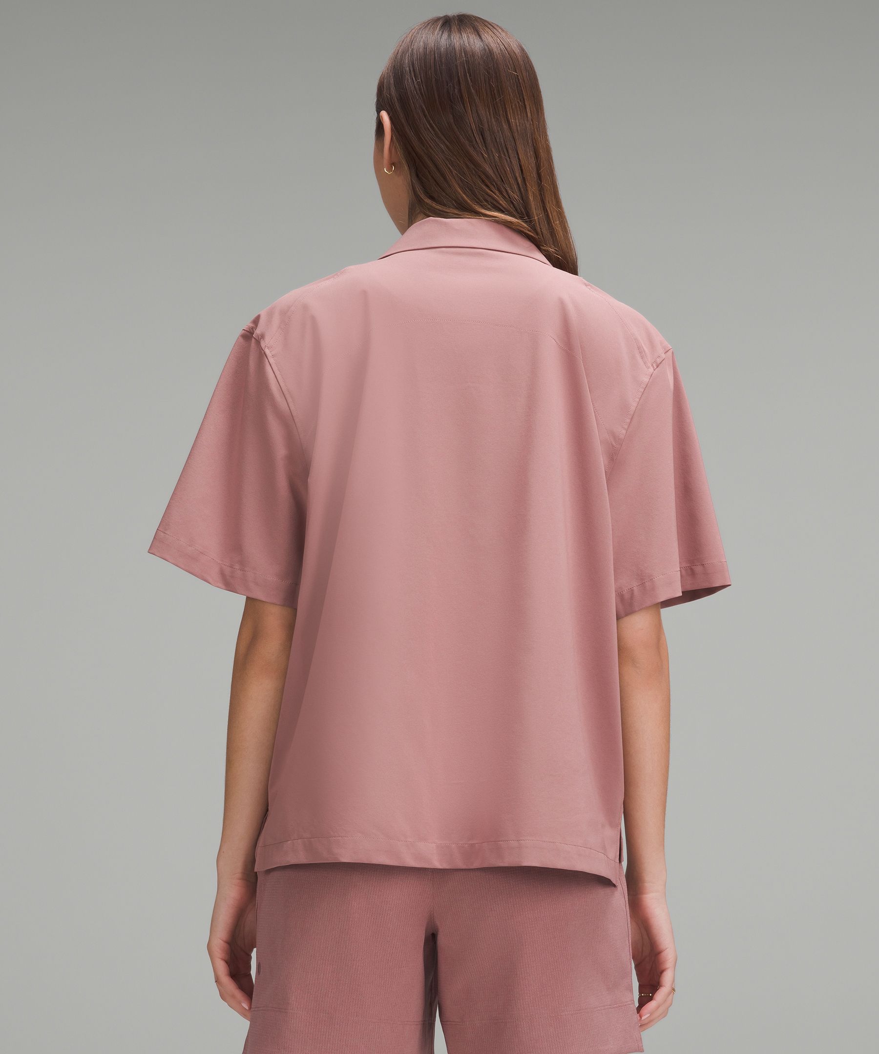 Lululemon Button-down Shirt In Pink