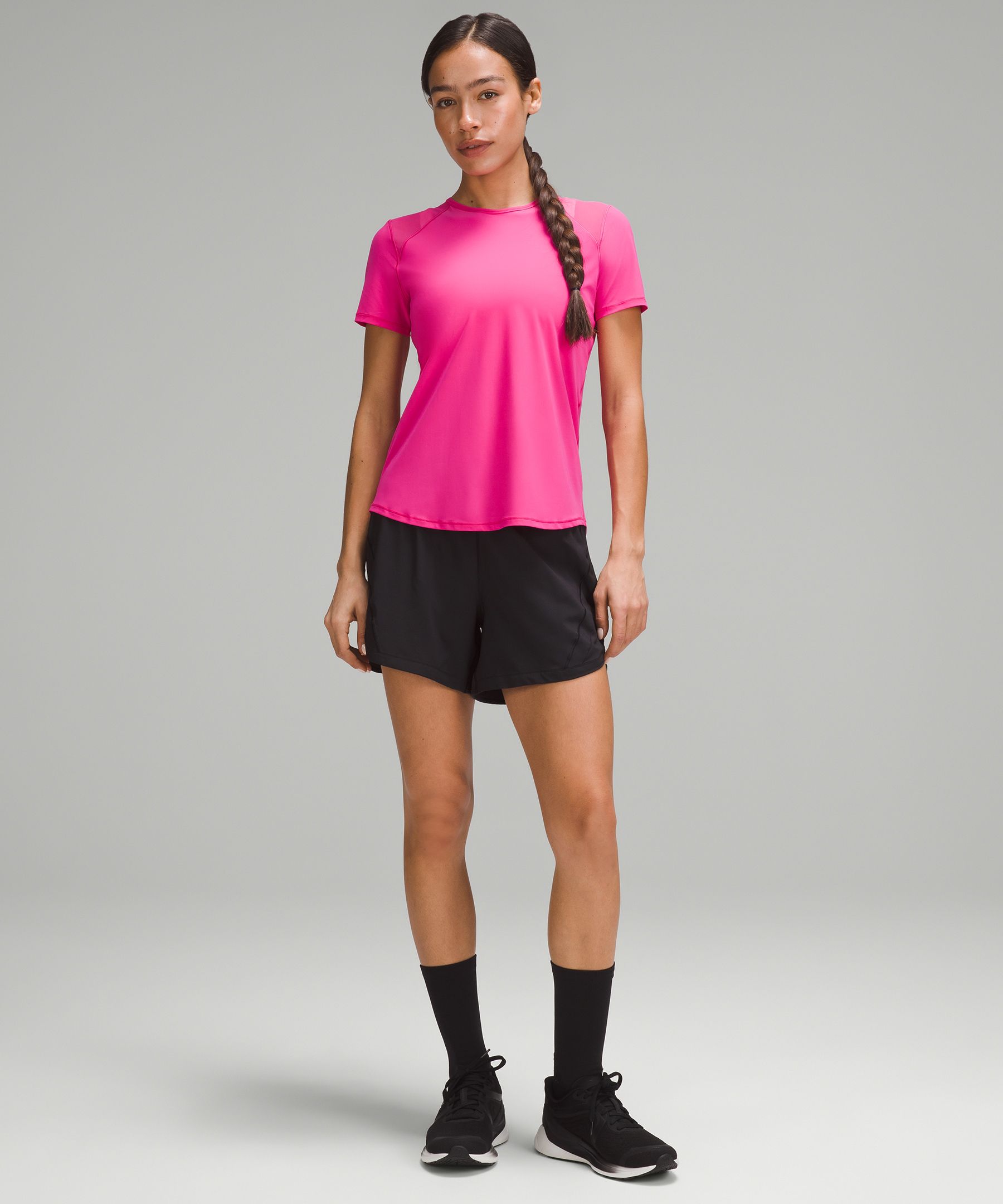 Women's Pink Short Sleeve Shirts