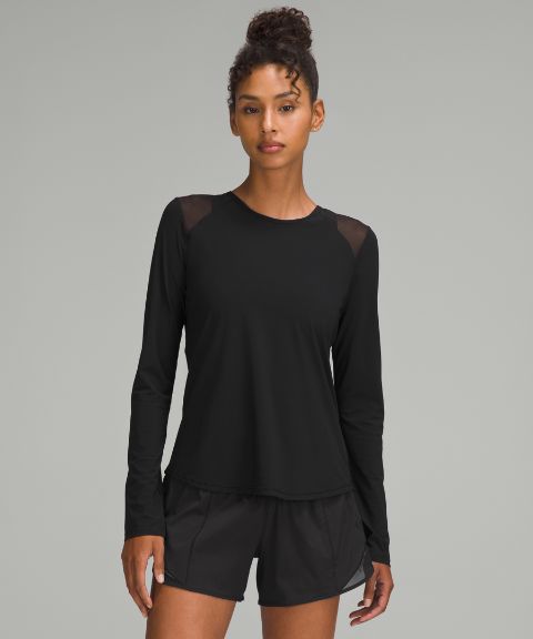 Lululemon Sculpt Long-Sleeve Shirt *Pleated