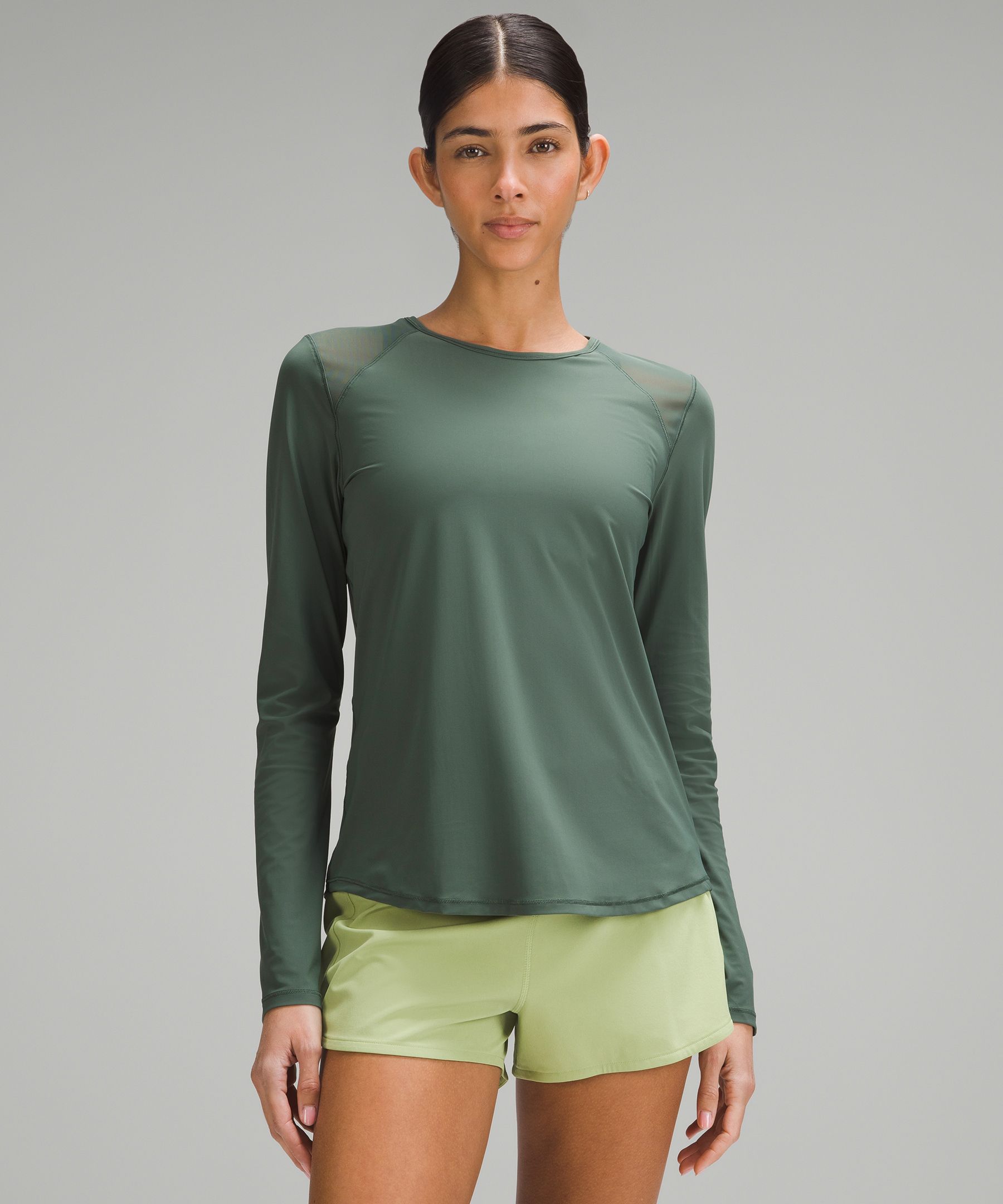 Lululemon athletica License to Train Classic-Fit Long-Sleeve Shirt, Women's Long Sleeve Shirts