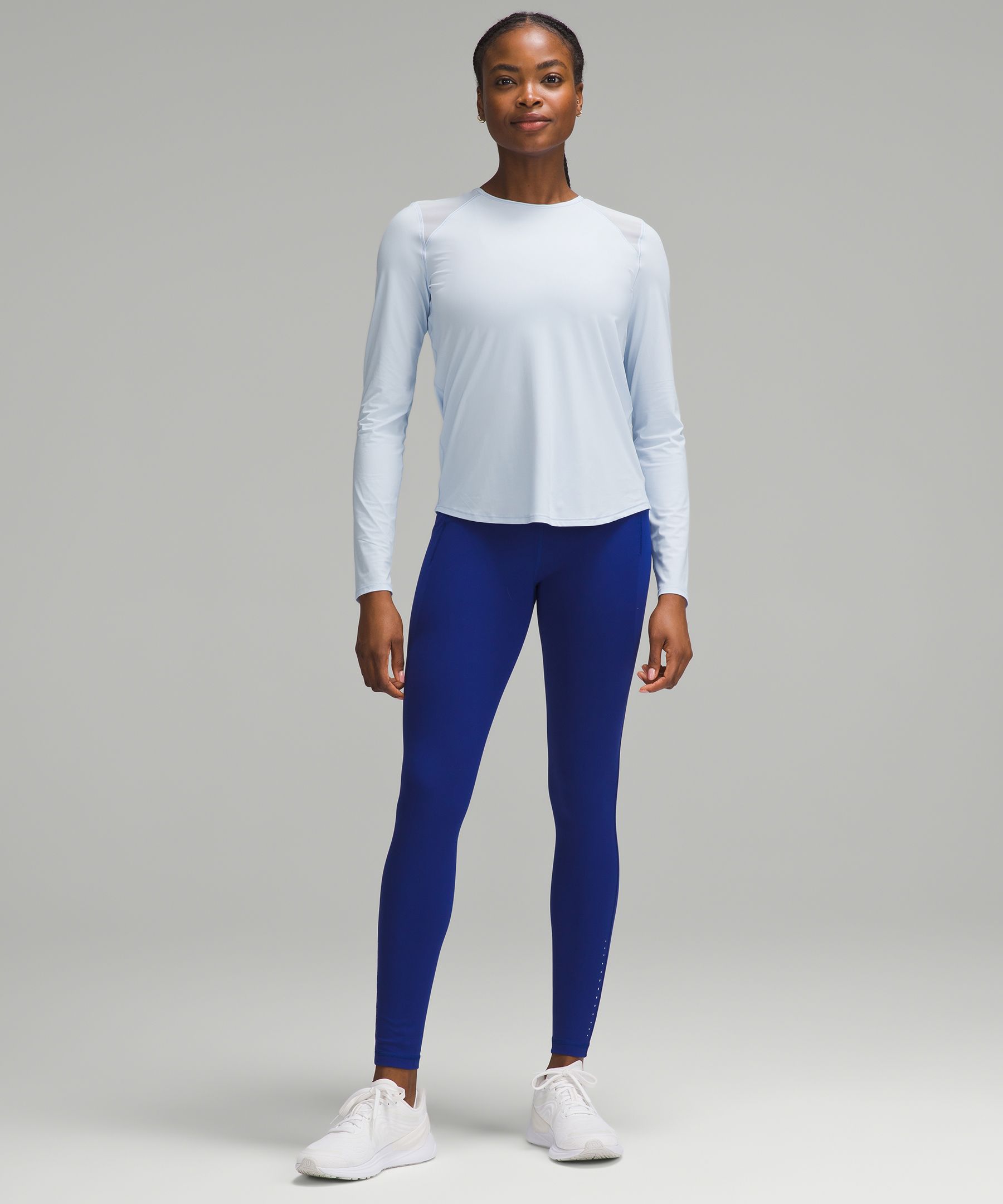 Sculpt Long-Sleeve Shirt *Pleated