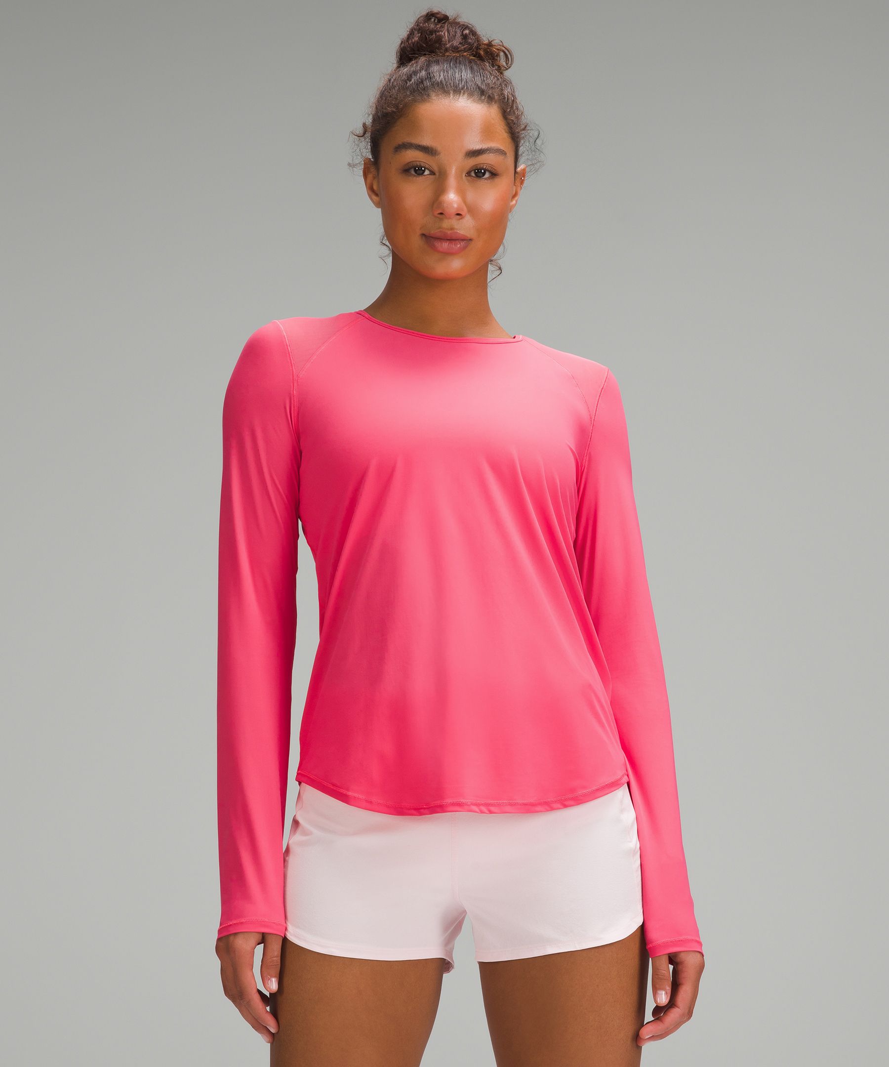 Olive Sculpt Luxe Long Sleeve Gym Top