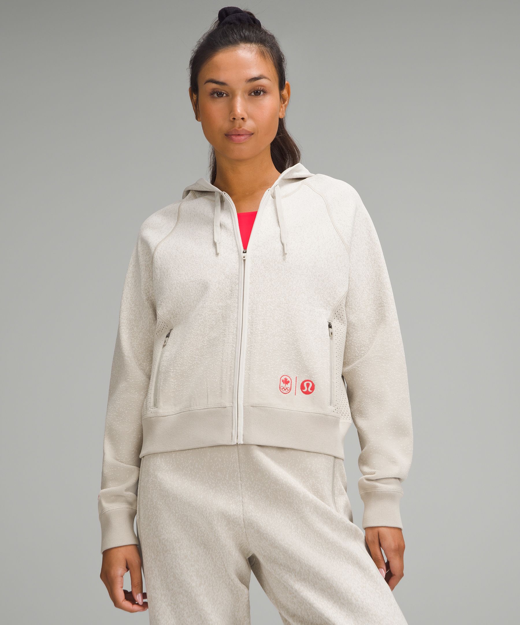 Team Canada Women's Knit Full-Zip Hoodie *COC Logo | Hoodies & Sweatshirts