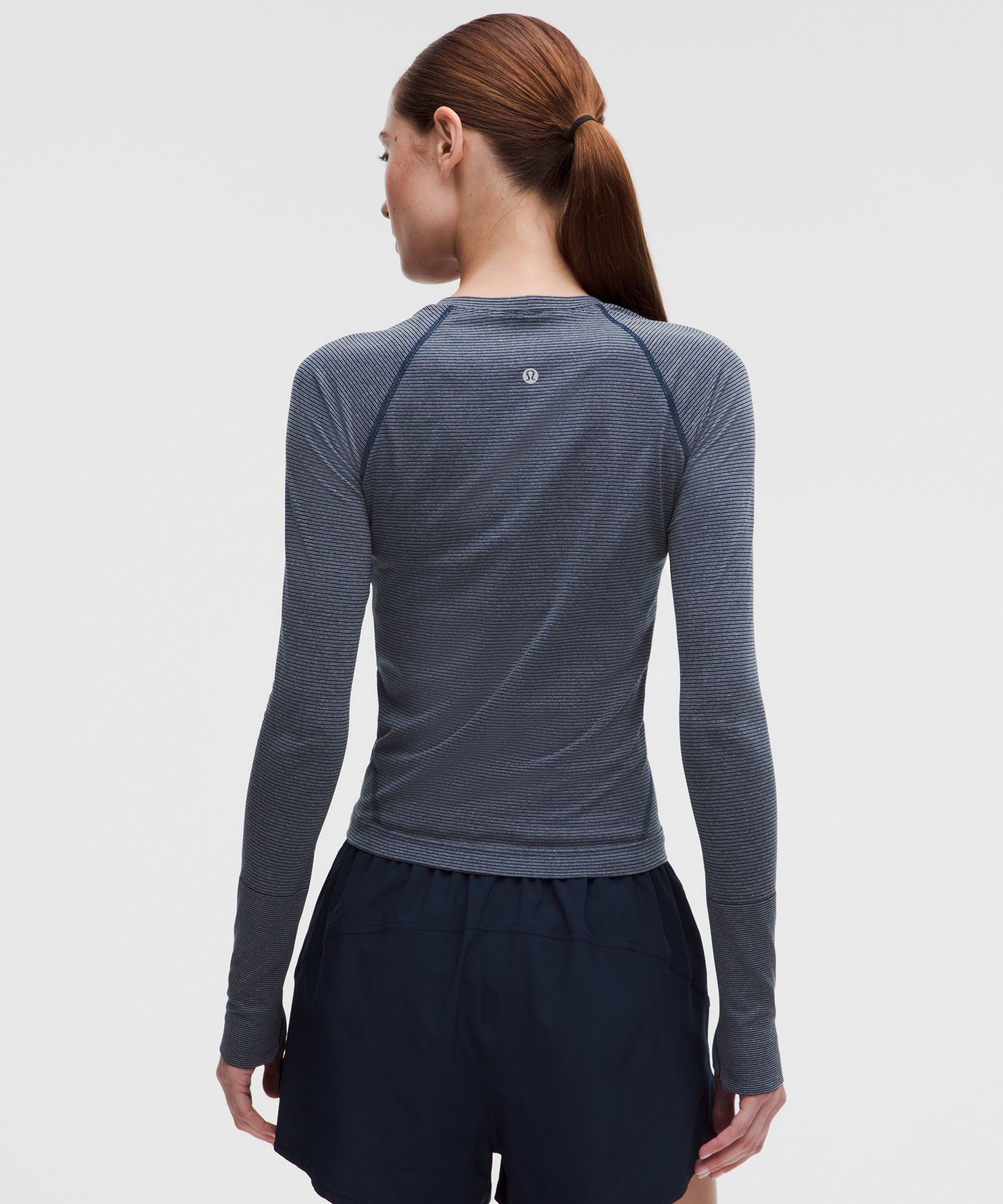 Spandex Stripe True Navy/White