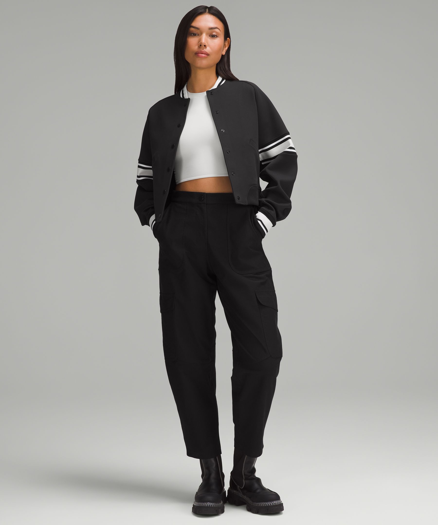 Snap-Front Varsity Jacket | lululemon SG