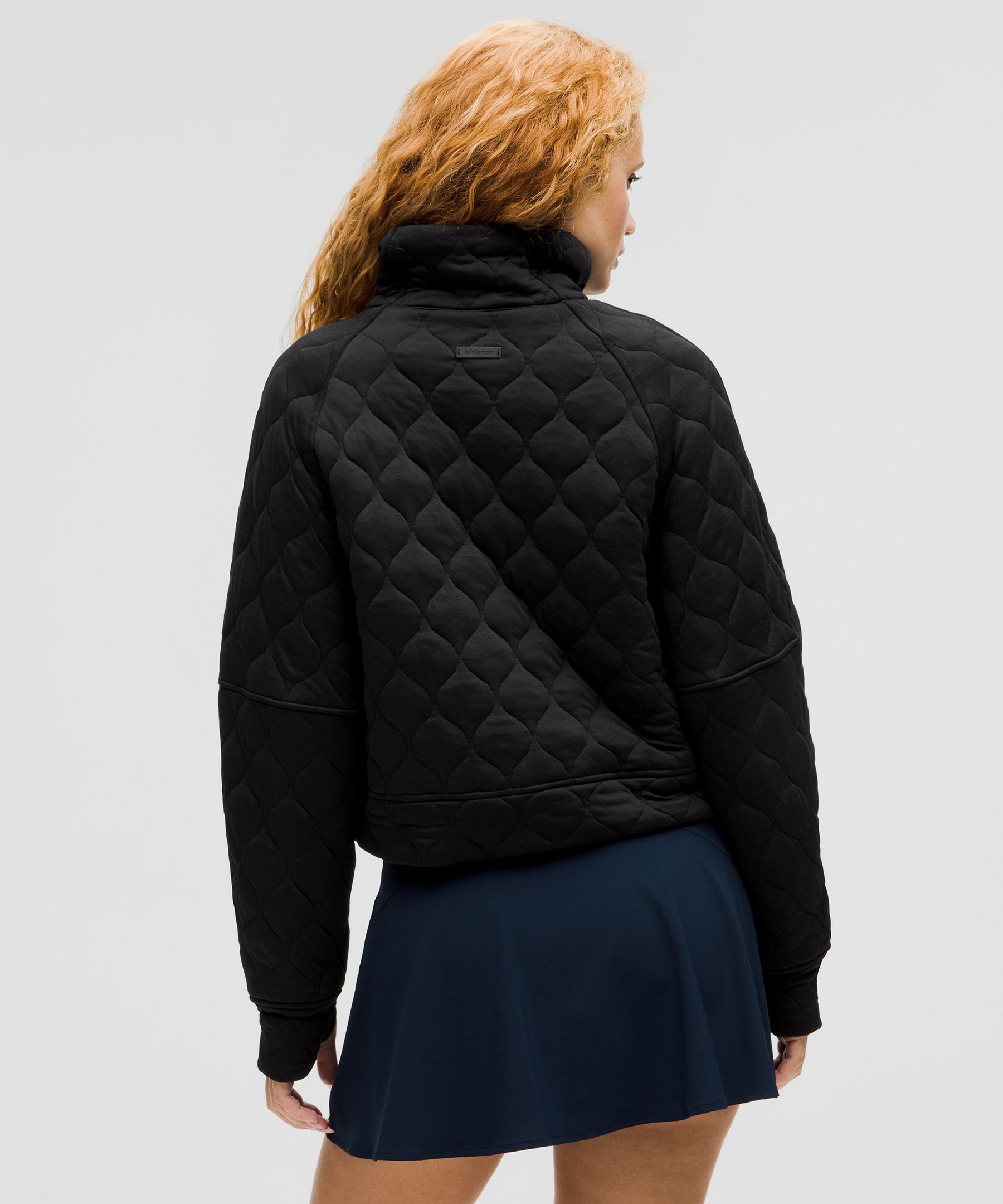 Lululemon athletica Scuba Oversized Quilted Half Zip, Women's Hoodies &  Sweatshirts