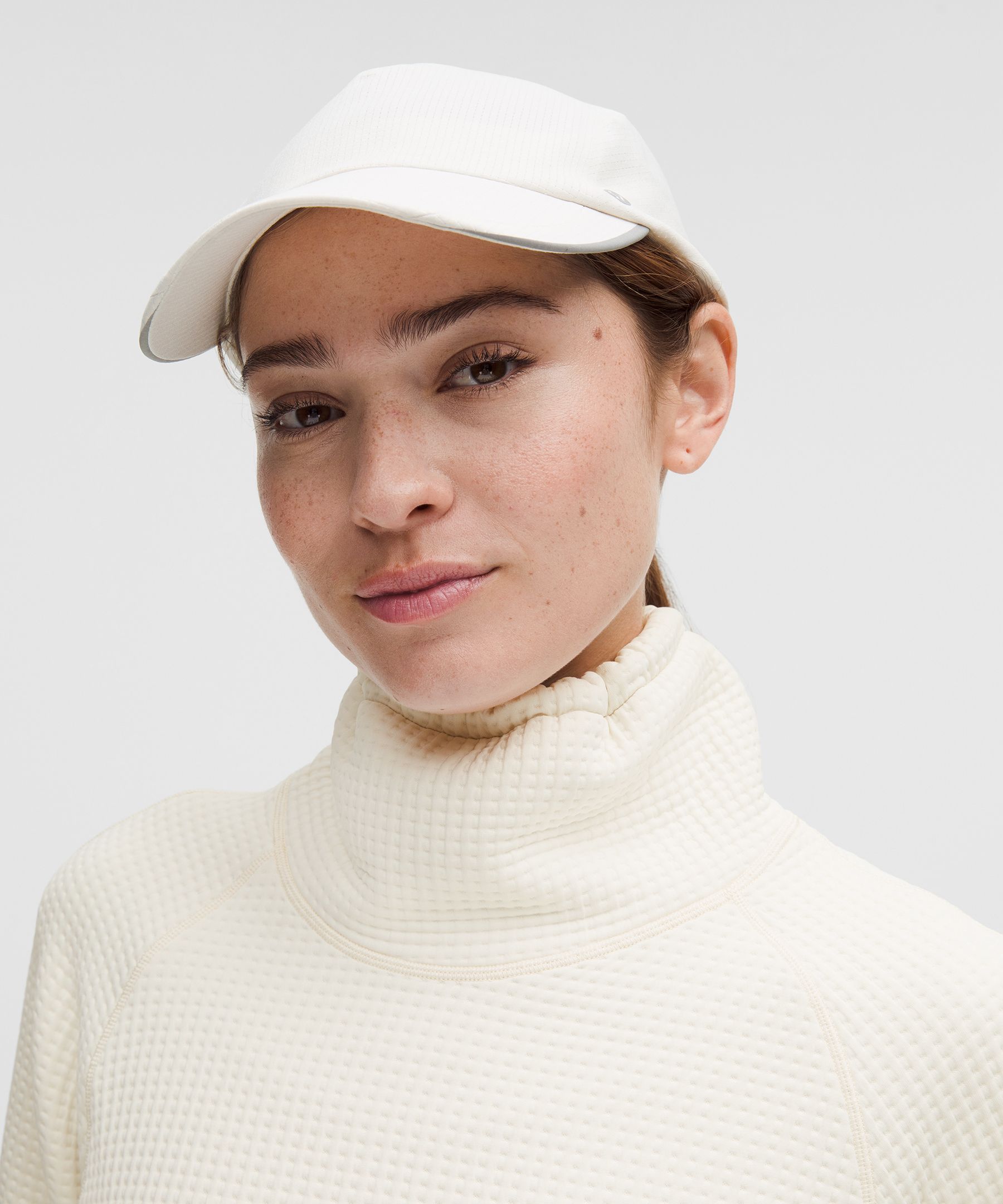 Lululemon Waffle-knit Funnel-neck Long-sleeve Shirt