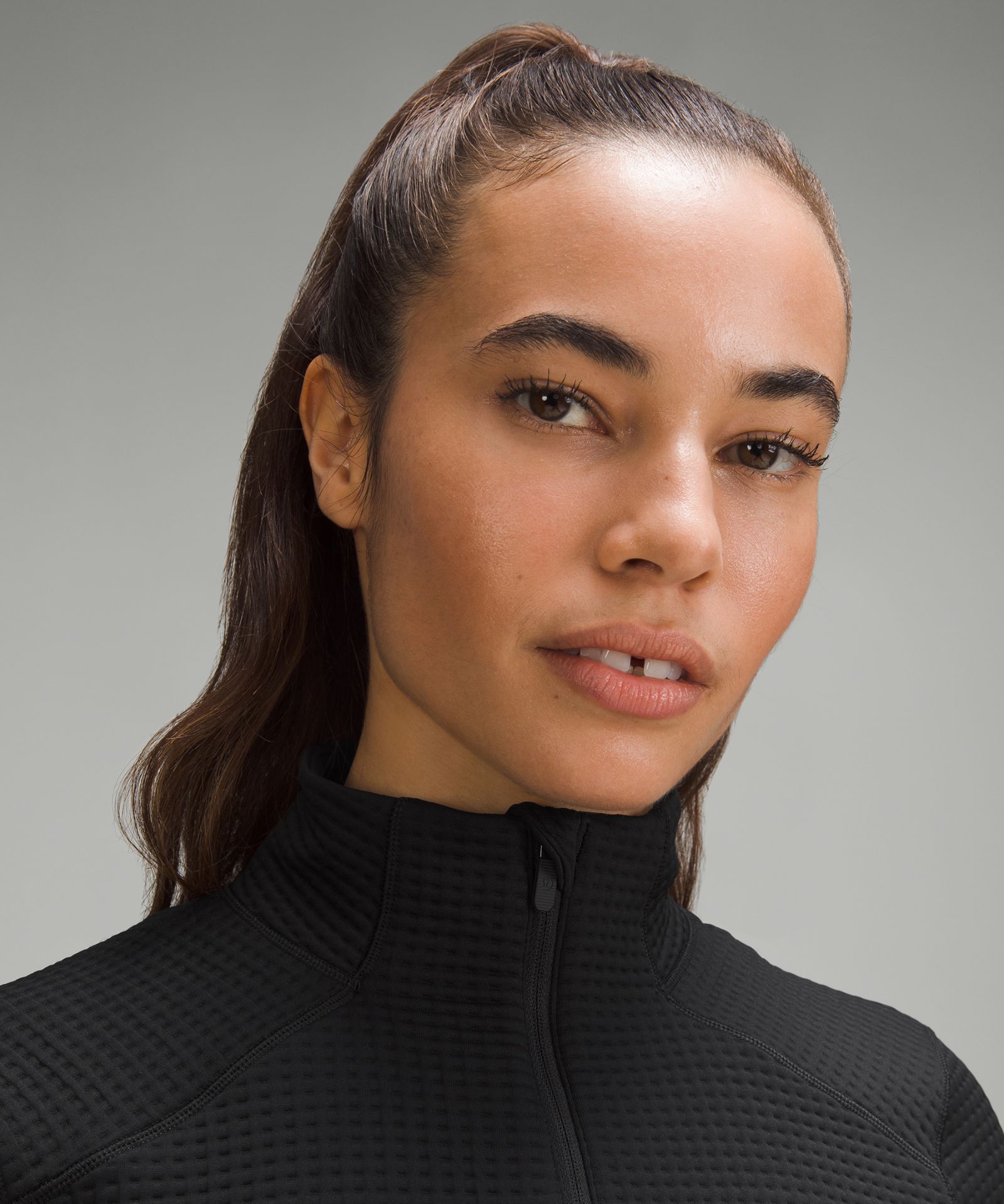 Женский лонгслив Lululemon Waffle-Knit Half-Zip — фото 4