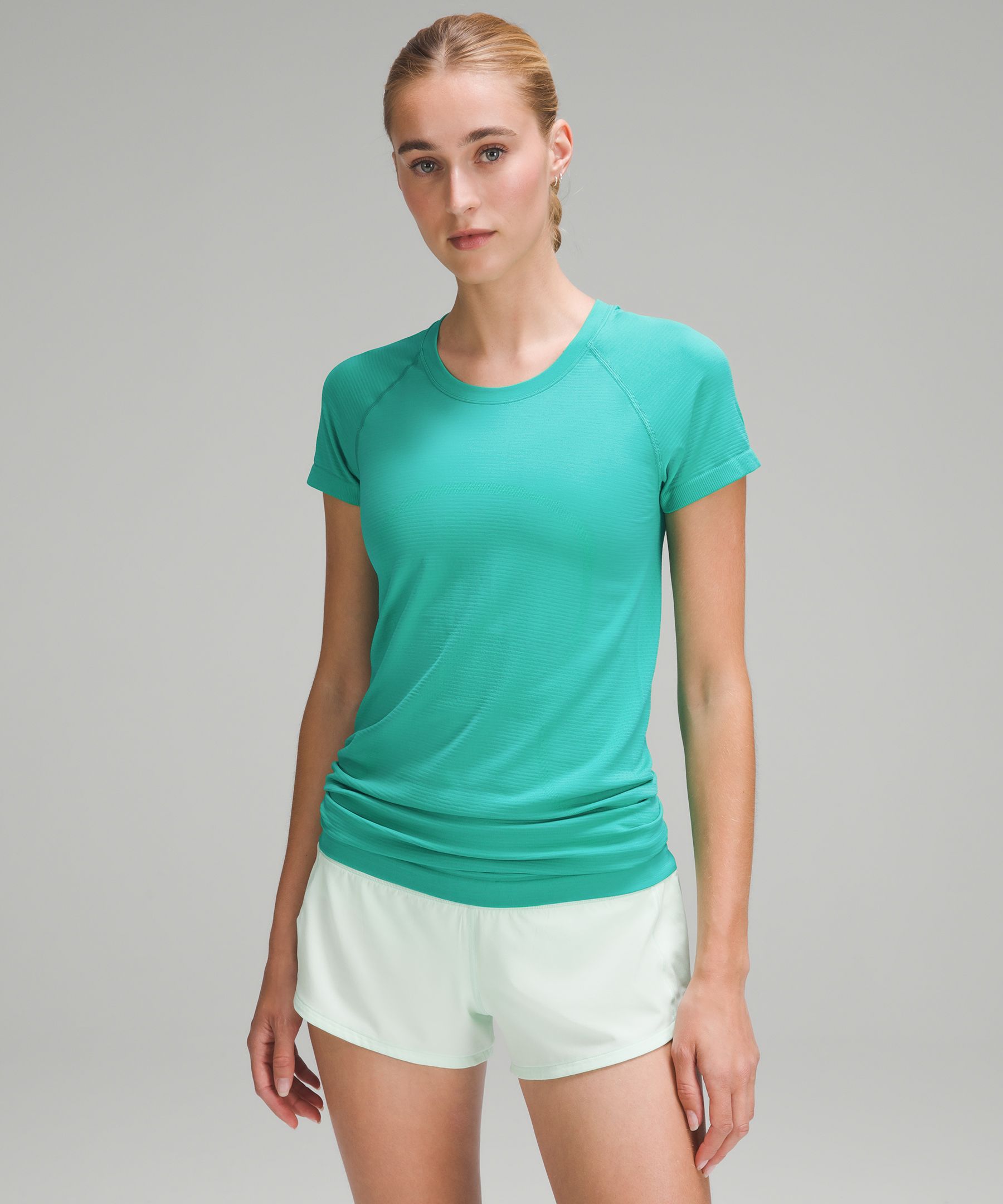 Lululemon Swiftly Tech Short-Sleeve Shirt 2.0 - Storm Teal / Storm