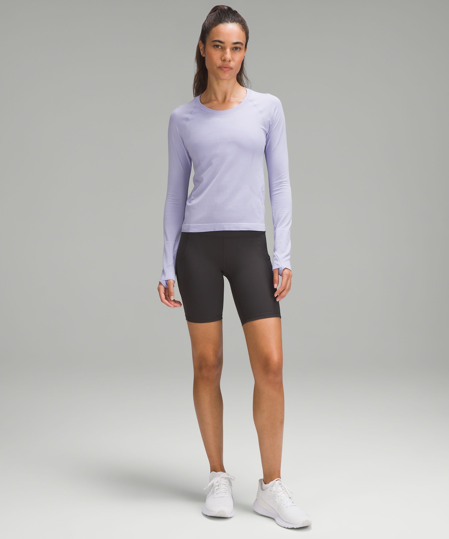 Watch Window on long sleeves? ; Would you be for or against having watch  windows on long sleeves for running? i.e. swiftly tech long sleeve : r/ lululemon