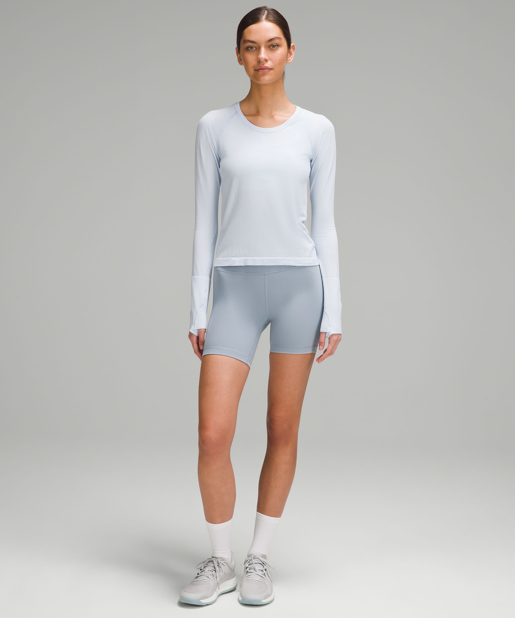 lululemon – Women's Swiftly Tech Long-Sleeve Shirt 2.0 Race Length – Color  Pink – Size 12, £68.00