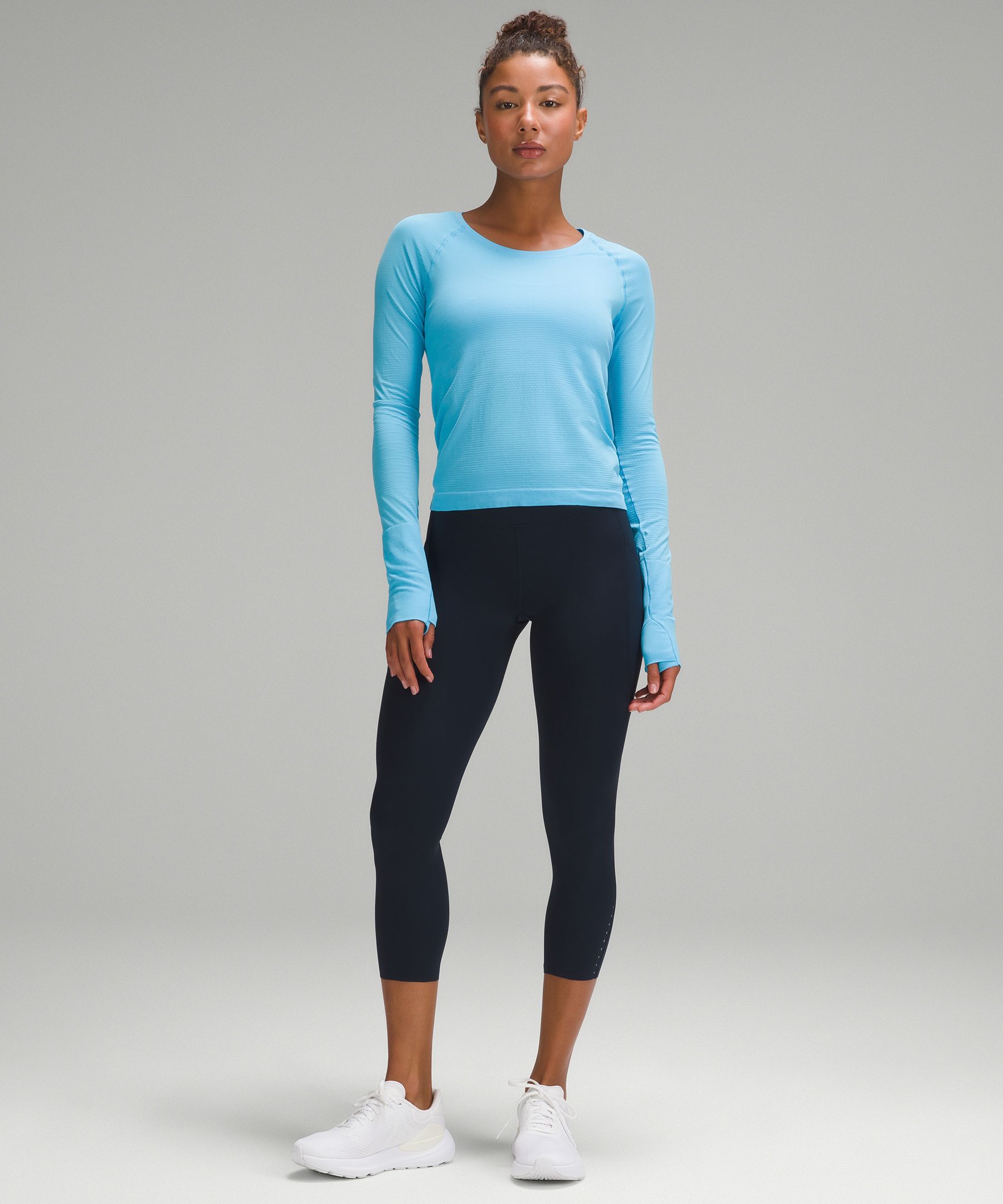 Swiftly Tech Langarmshirt&nbsp;2.0 *Taillenl&auml;nge