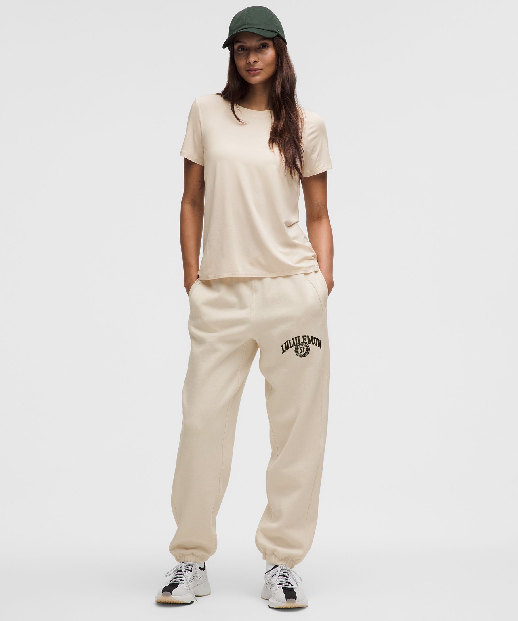 最終セール【lululemon】Silk-Blend Relaxed-Fit 半袖 Tシャツ Silk-Blend Relaxed-Fit Short-Sleeve Shirt | Women's Short